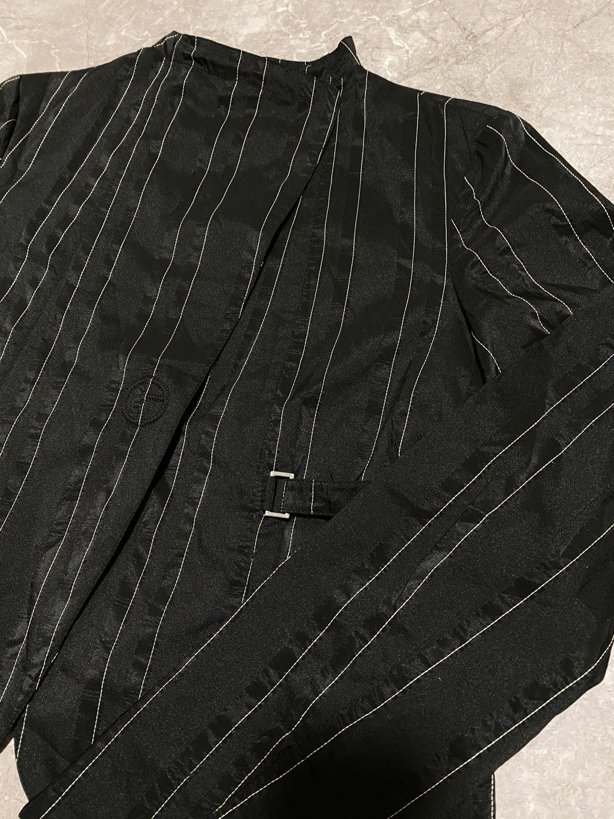 Designer × Giorgio Armani Rare Giorgio Armani Light Jacket Blazer Made in Italy Y2K Size S / US 4 / IT 40 - 4 Thumbnail