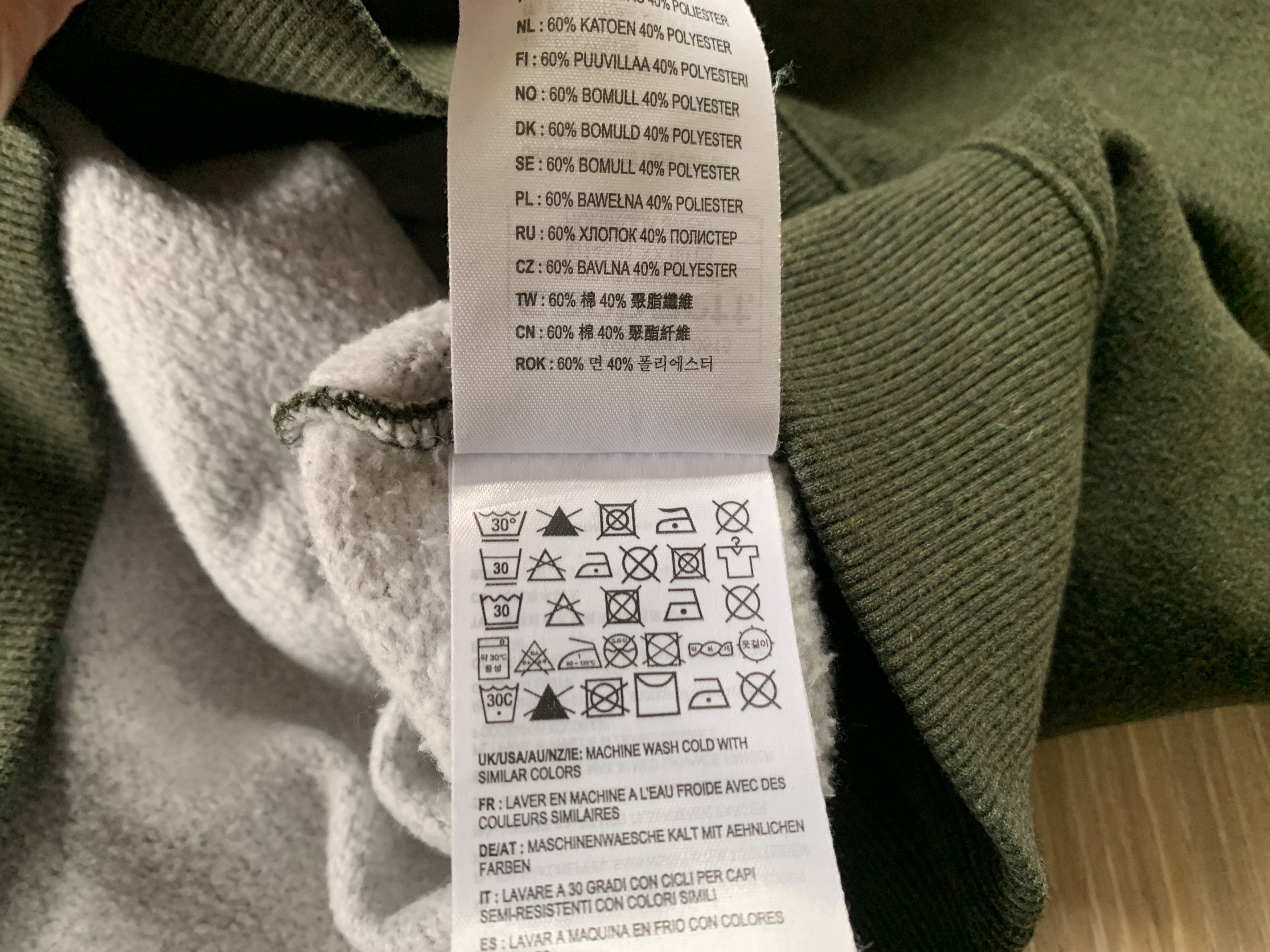 Carhartt × Vintage Carhartt Holbrook Khaki Cotton Sweater Size US M / EU 48-50 / 2 - 10 Thumbnail