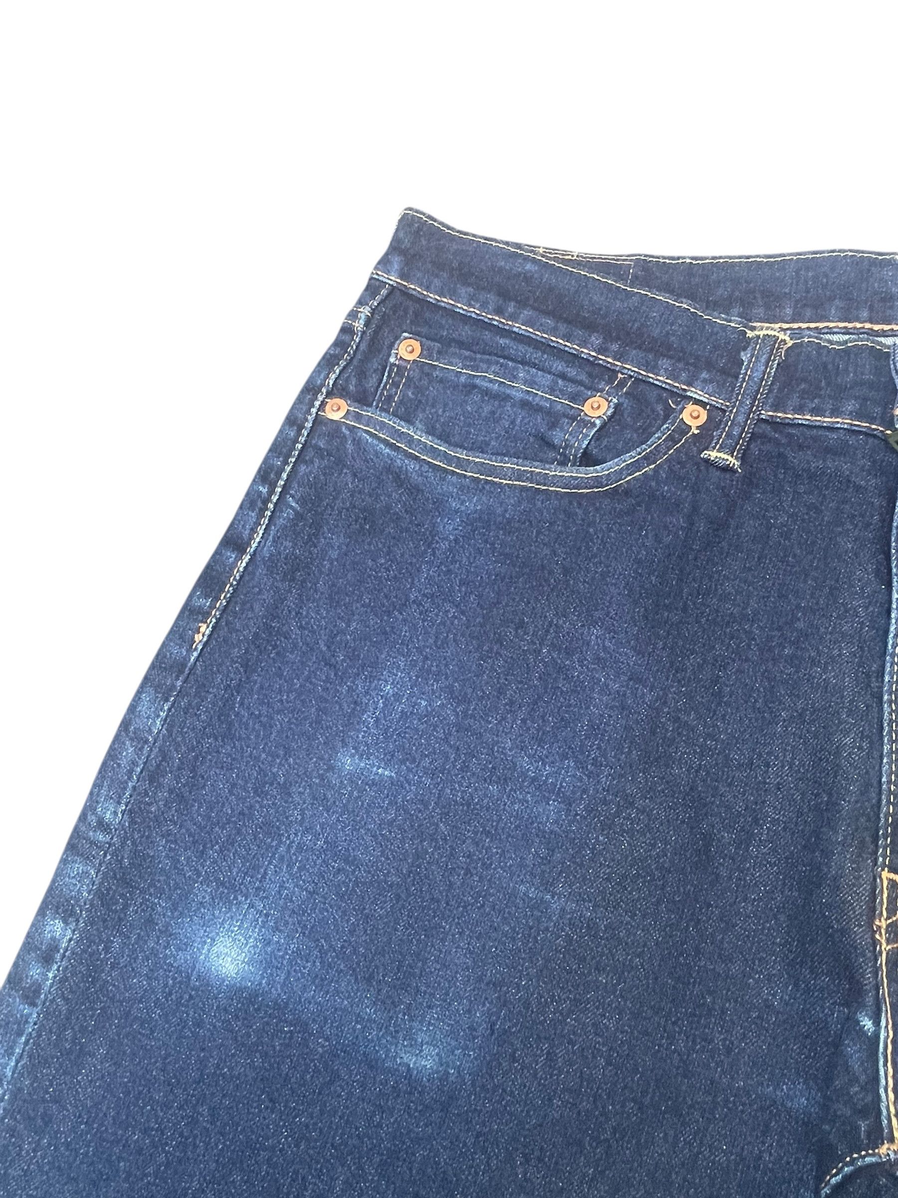 Levi's Levis 541 Indigo Denim Size US 37 - 3 Thumbnail