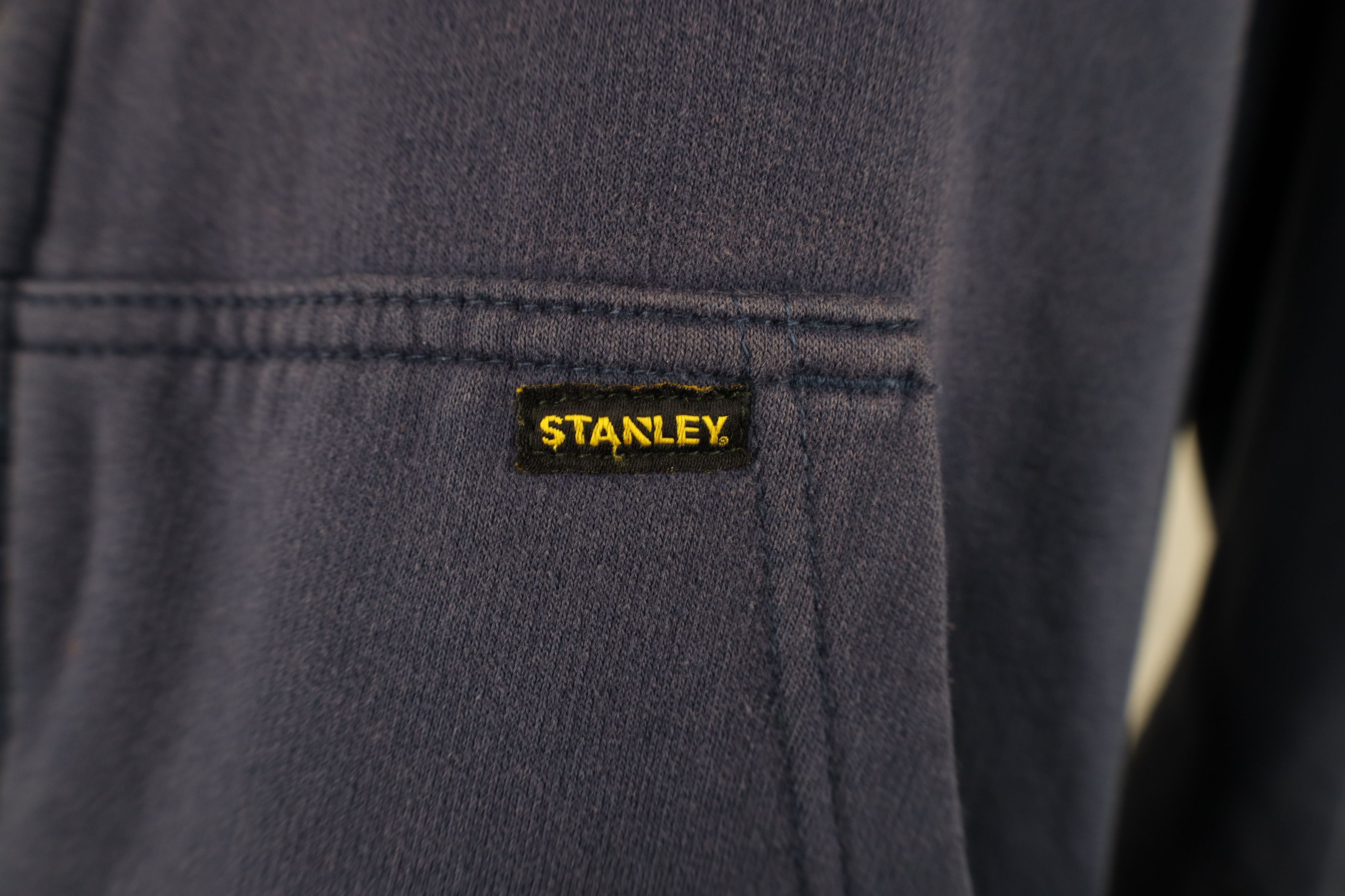Vintage Vintage Y2K Stanley Tools Heavy Thermal Lined Hoodie Jacket Size US L / EU 52-54 / 3 - 4 Thumbnail