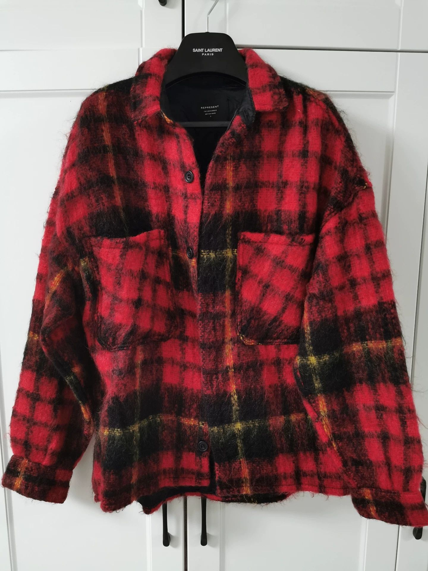 Represent Clo. Represent Mohair Check Shirt Size S Size US S / EU 44-46 / 1 - 1 Thumbnail