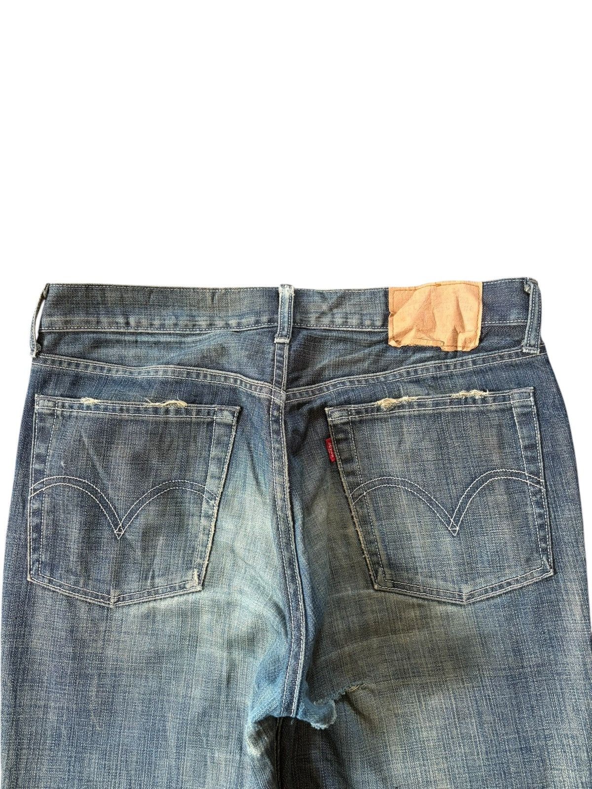 Levi's Vintage 90s Levis 517 Mud Wash Distressed Flare Jeans Size US 33 - 4 Thumbnail