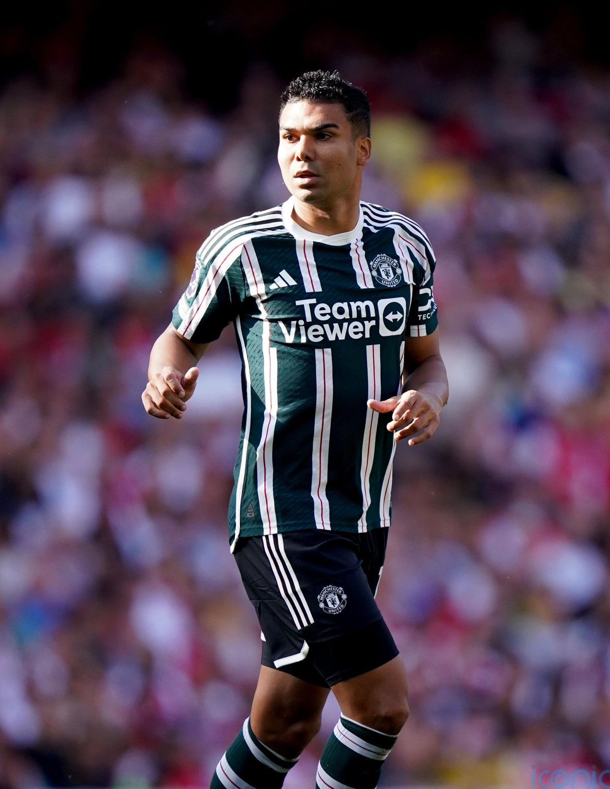 Adidas New Adidas #18 Casemiro Manchester United2023/24 Away Jersey Size US S / EU 44-46 / 1 - 1 Thumbnail