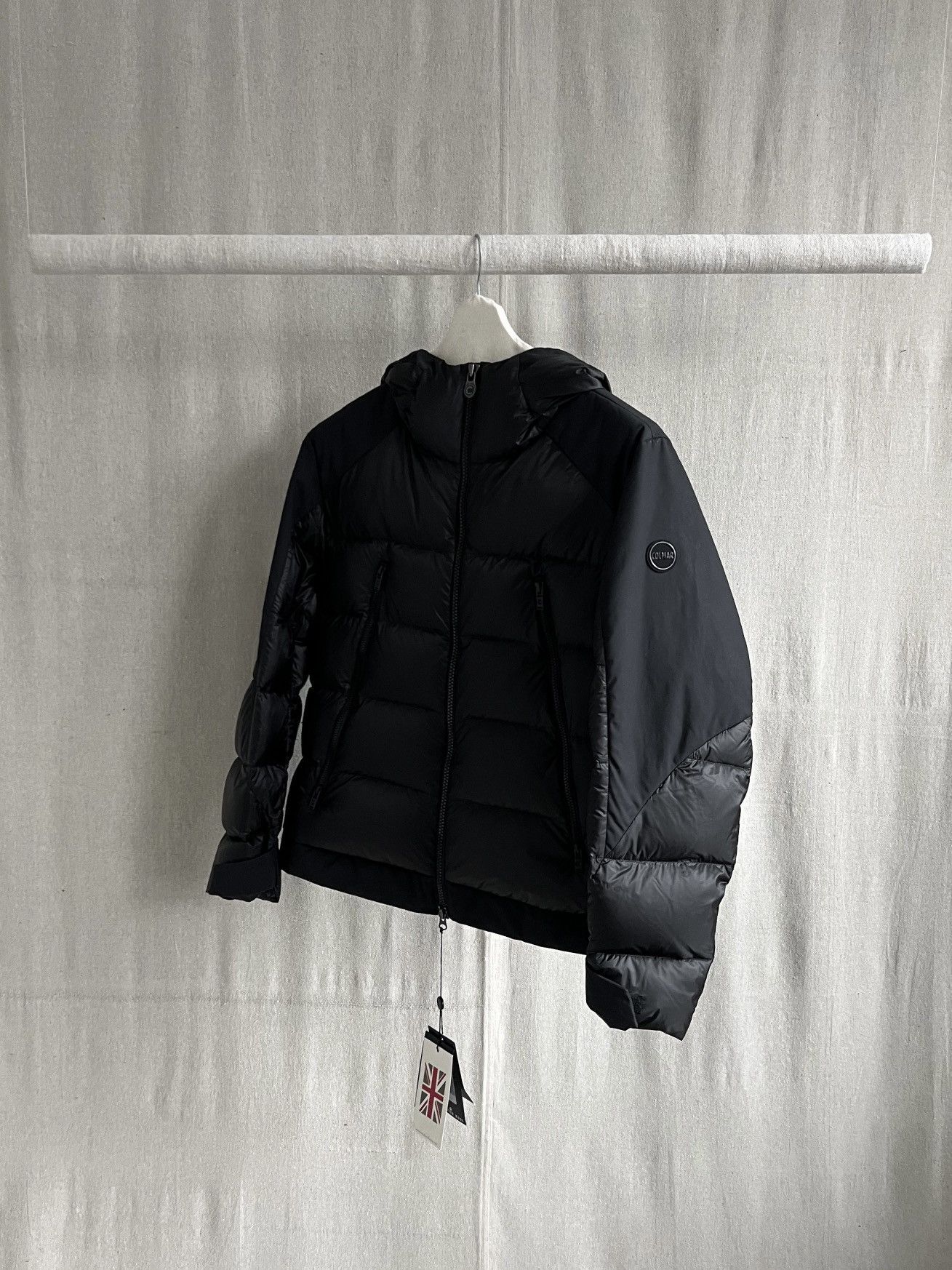 White Mountaineering Yosuke Aizawa Colmar Waxed Sleeve Down Puffer Size US L / EU 52-54 / 3 - 3 Thumbnail