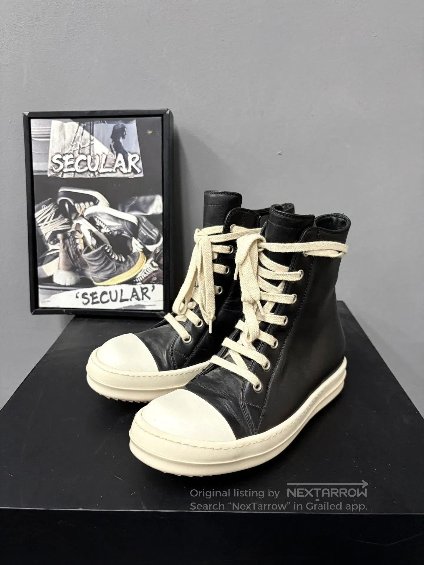 Rick Owens Rick Owens High. Size US 4 / IT 34 - 1 Thumbnail