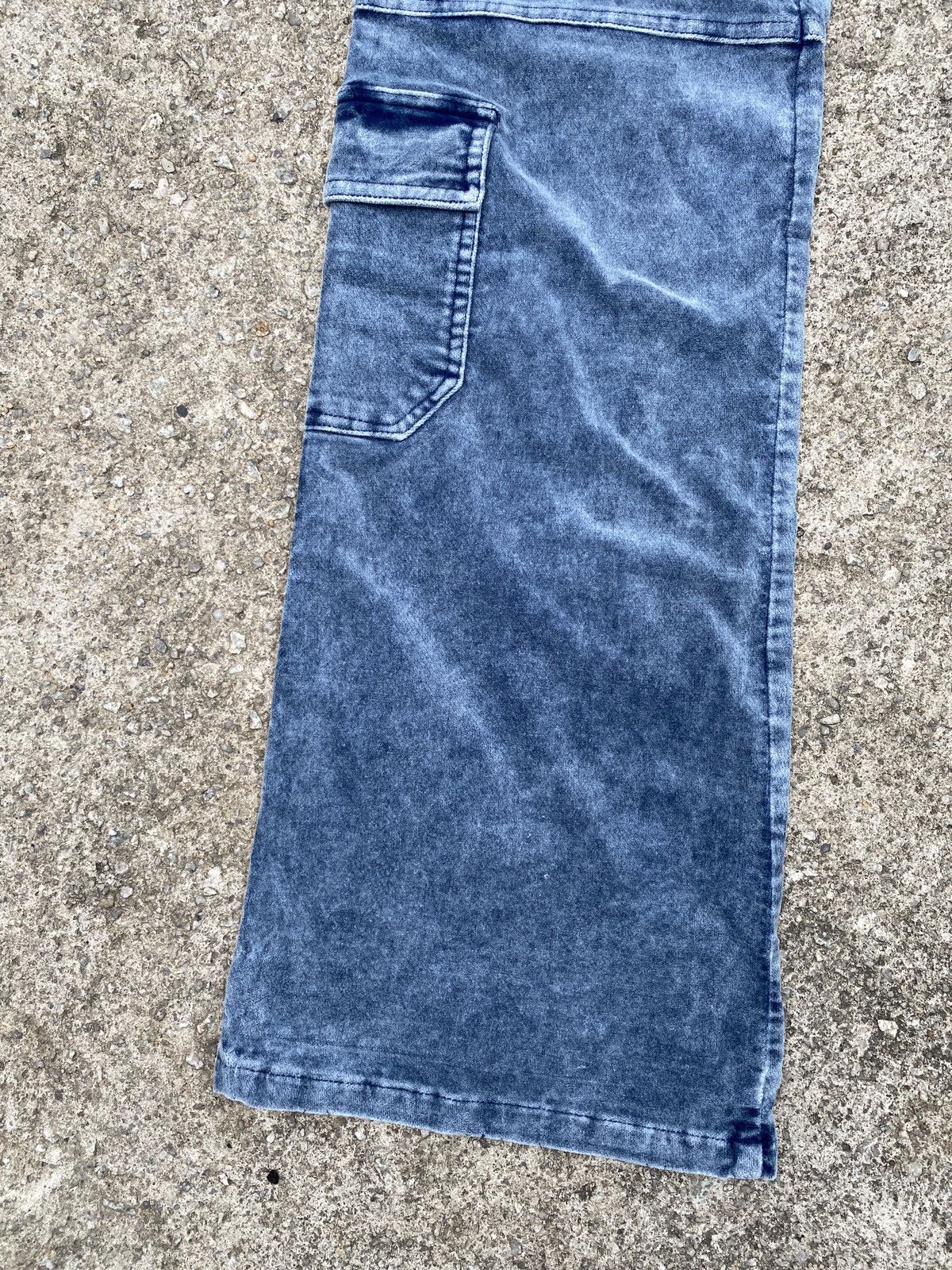 Japanese Brand × Otto 1990s - Otto Velvet Multipocket Flare Pant Size 28" / US 6 / IT 42 - 4 Thumbnail