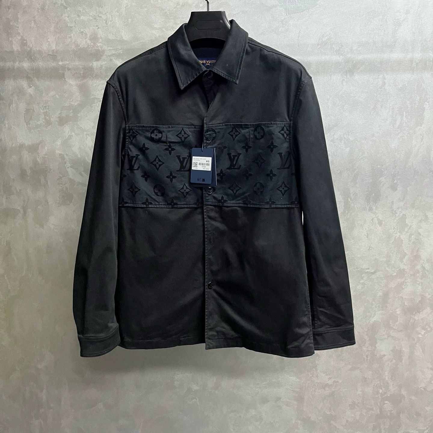 Louis Vuitton Louis Vuitton Black Casual Jacket Shirt Size US XS / EU 42 / 0 - 1 Thumbnail
