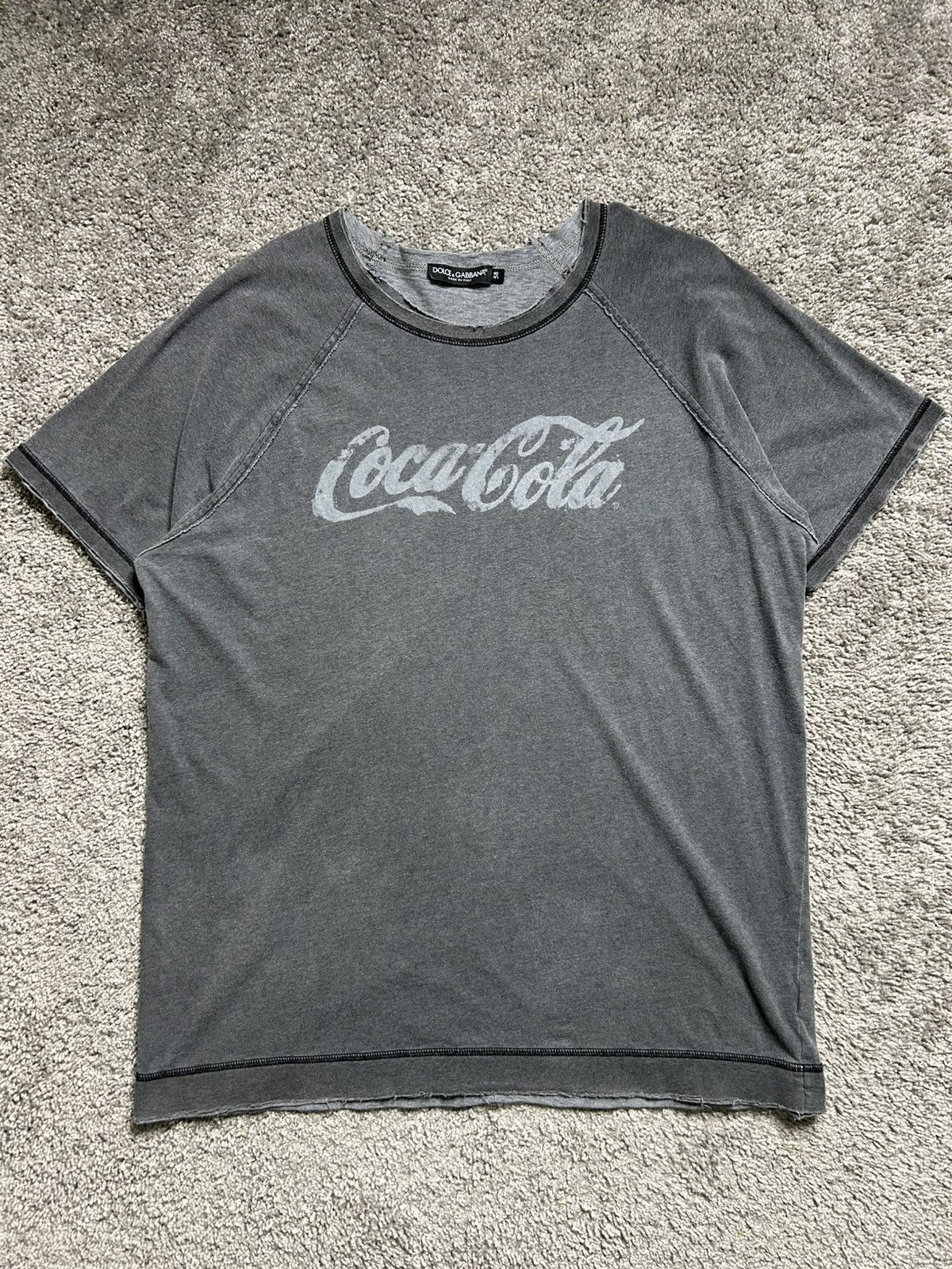 Dolce & Gabbana Dolce and Gabbana Coca Cola Double Lined Distress