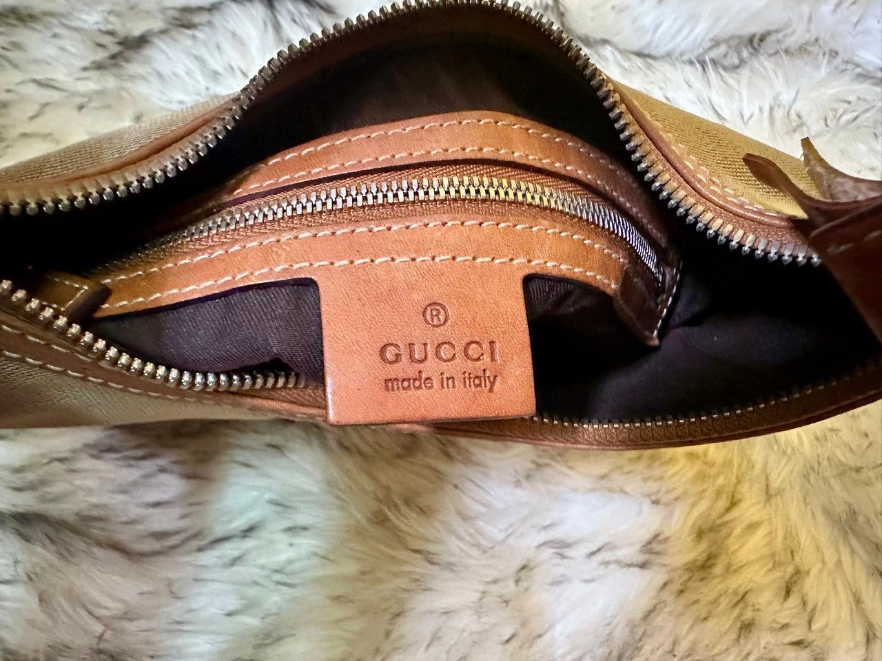 Gucci Authentic Gucci Reins Interlocking GG Logo Vintage Web Hobo Size ONE SIZE - 8 Thumbnail