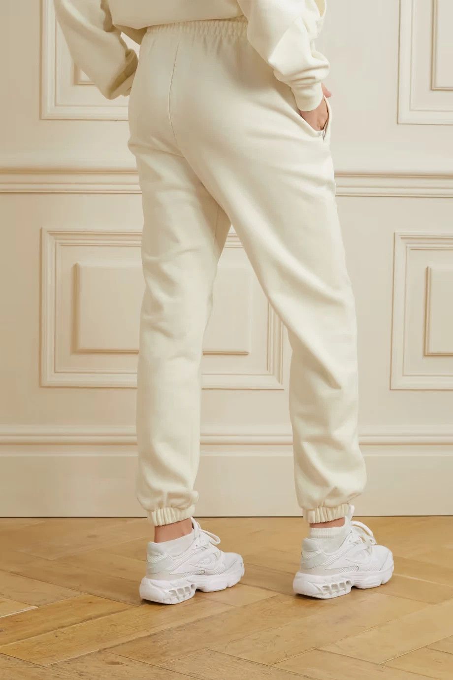 WARDROBE.NYC WARDROBE.NYC Cotton-jersey track pants Hailey Beiber size XL Size 36" / US 14 / IT 50 - 9 Thumbnail