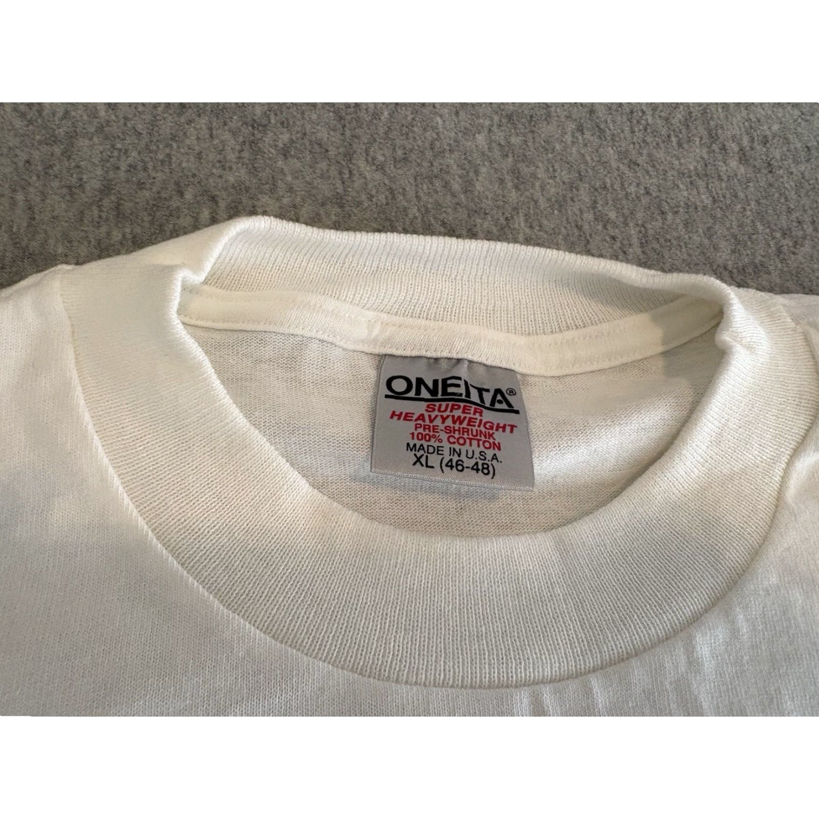 Vintage Vintage Neuspeed Racing White T-Shirt Honda Mens XL Made in USA Size US XL / EU 56 / 4 - 5 Thumbnail