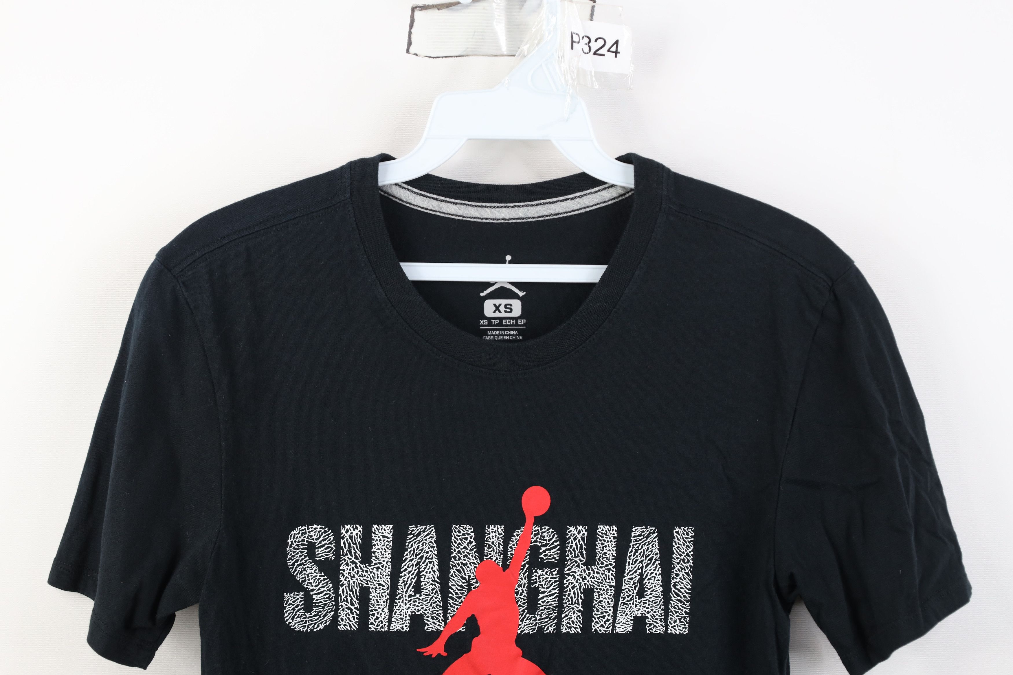 Nike Vintage Y2K Nike Air Jordan Jumpman Shanghai China T-Shirt Size US XS / EU 42 / 0 - 2 Thumbnail