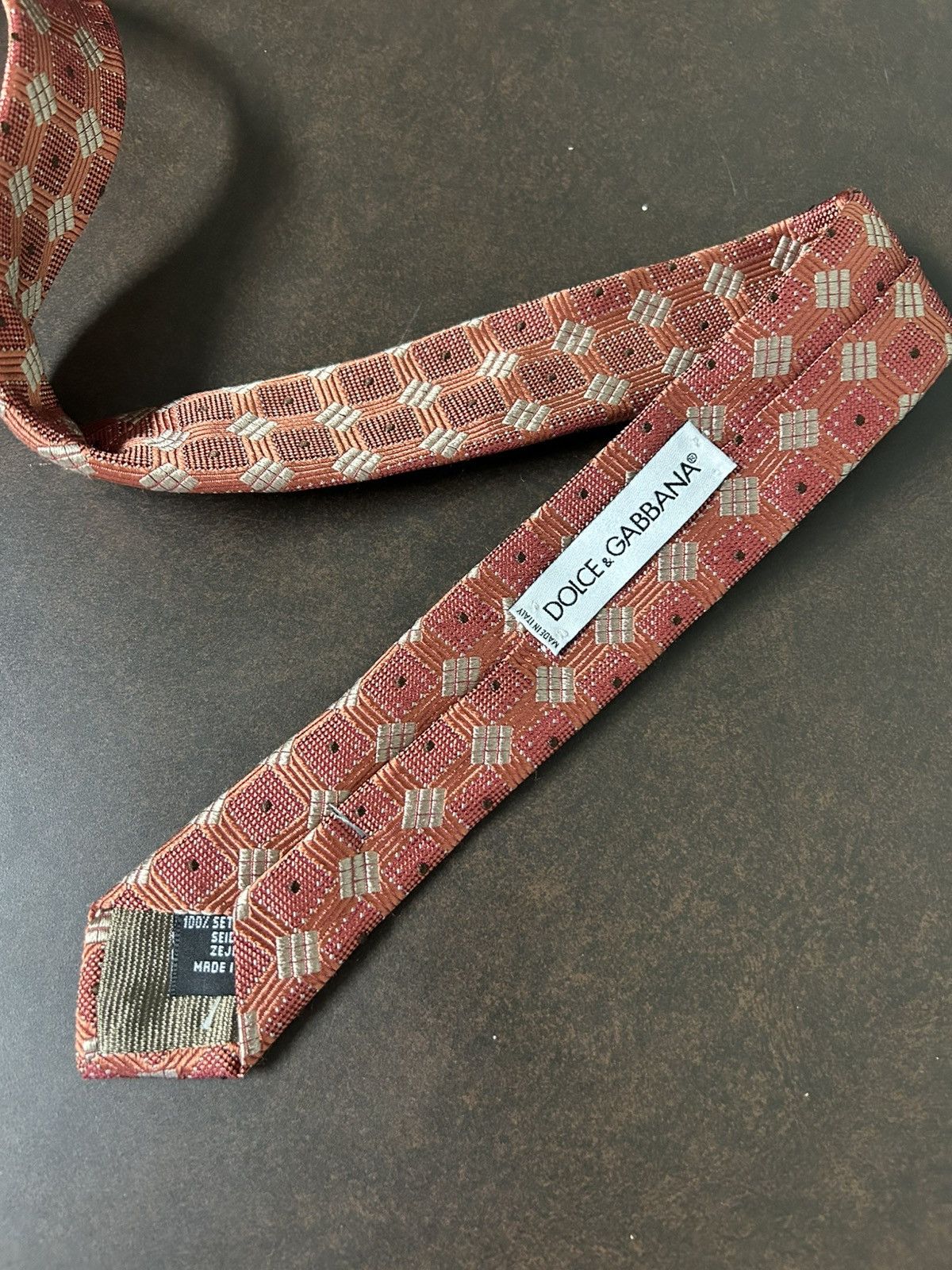 Dolce & Gabbana Dolce & Gabbana 100% Silk Tie - Classic Designer Neckwear Size ONE SIZE - 5 Thumbnail