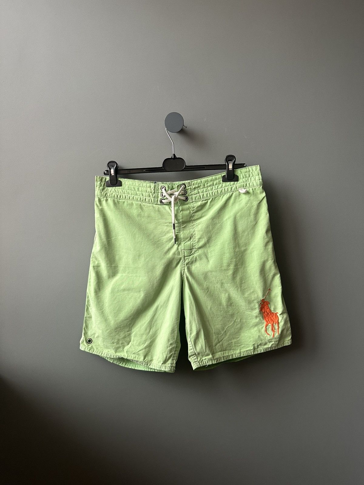 Polo Ralph Lauren Polo Ralph Lauren Pony Logo Beach Swim Shorts Size US 32 / EU 48 - 1 Thumbnail
