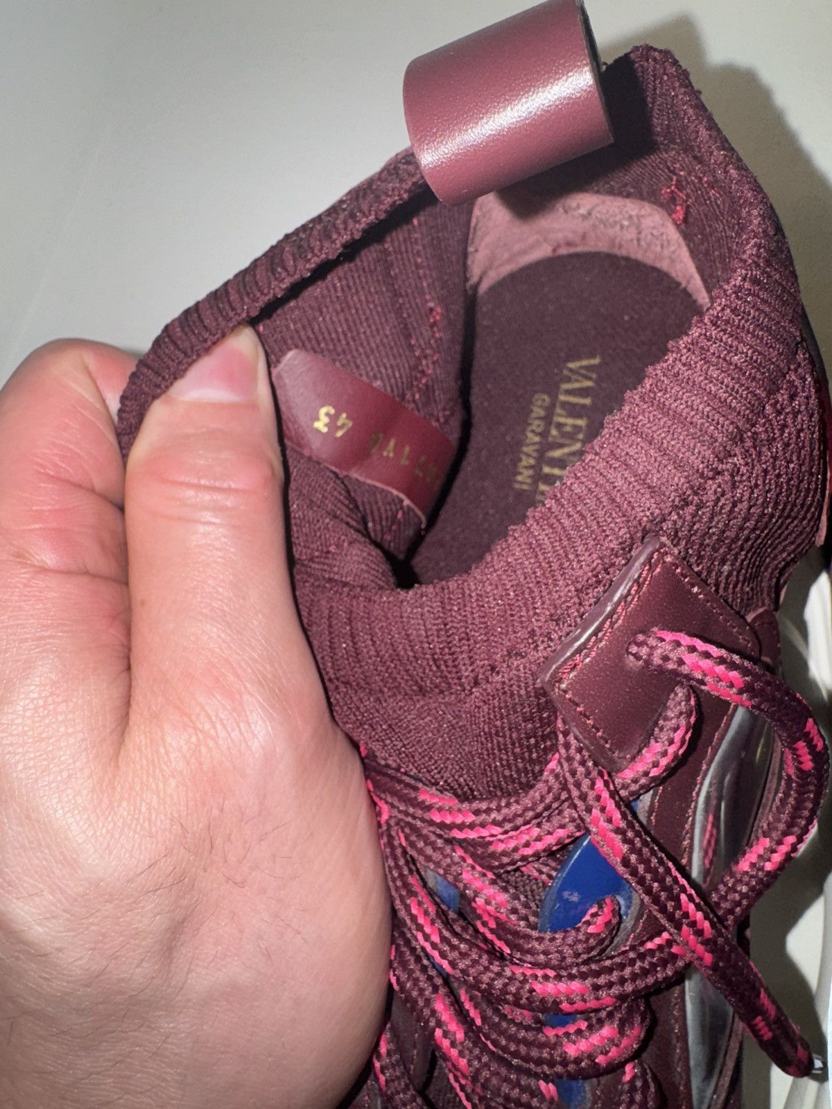 Valentino Valentino Mixed Media Sneakers Size US 10 / EU 43 - 12 Thumbnail