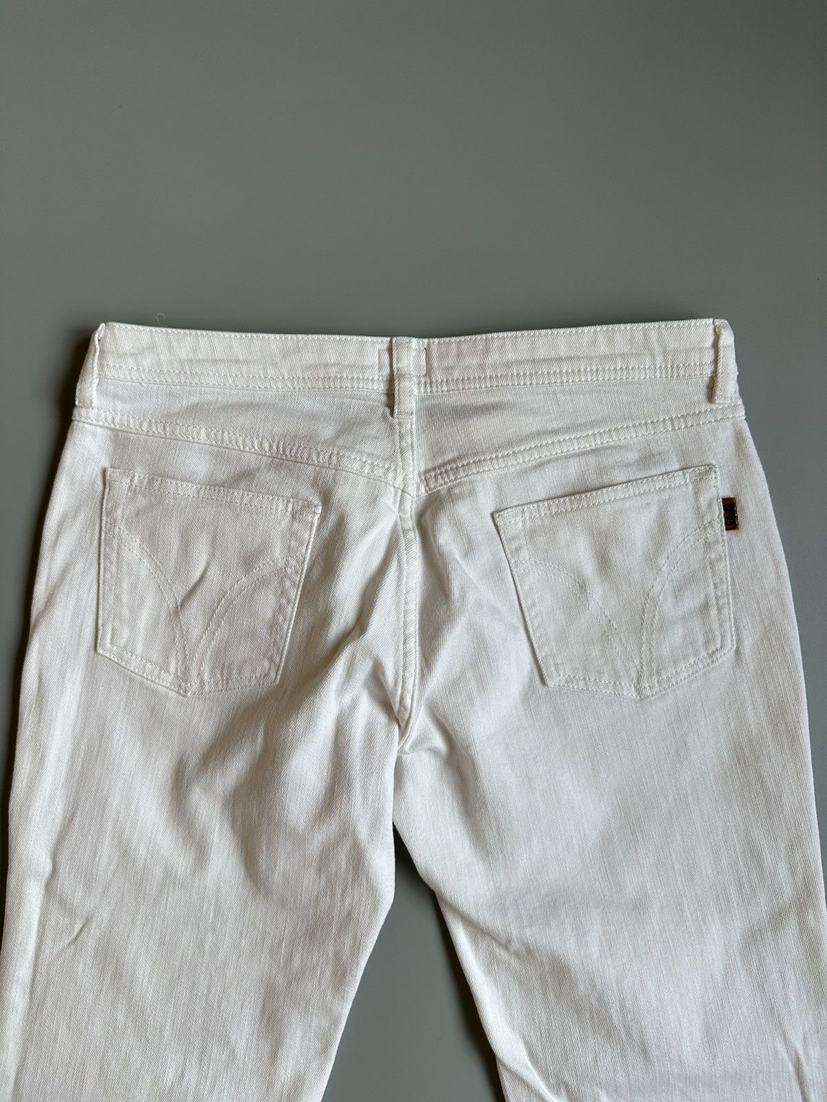 Dolce & Gabbana Vintage Dolce & Gabbana Women White Tight Fit Jeans Size 29 Size 29" - 7 Thumbnail