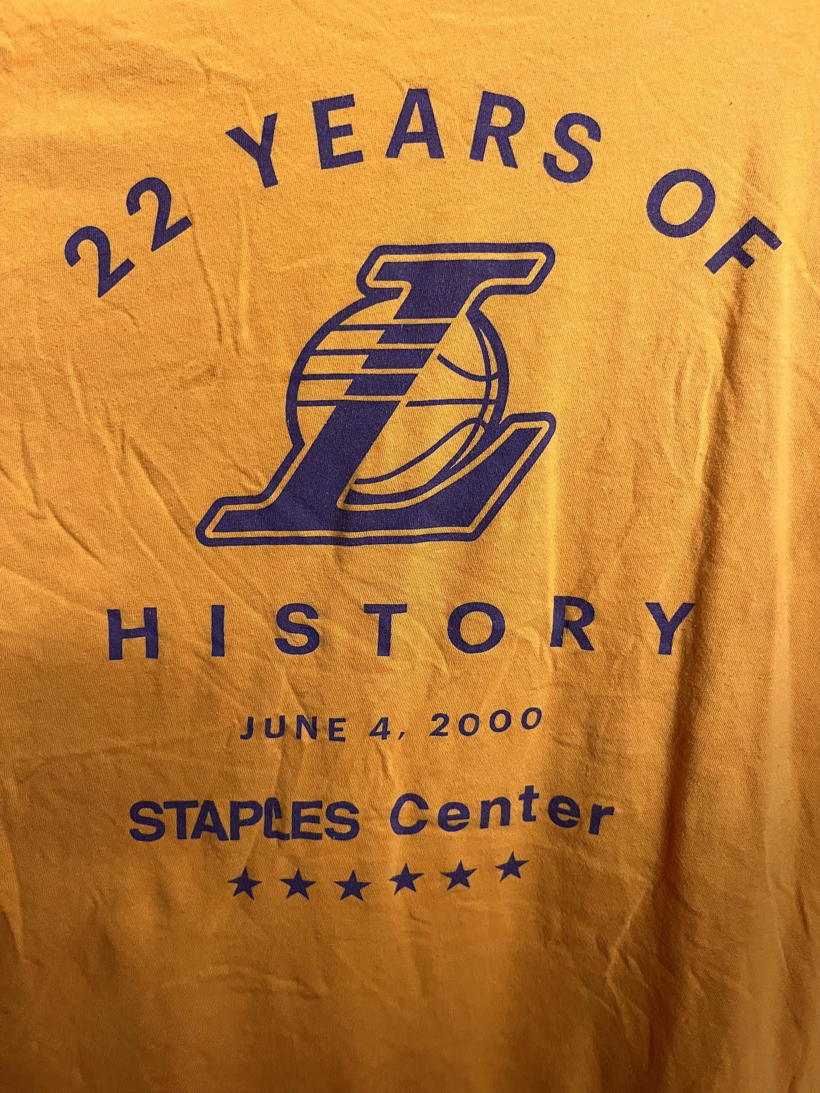 Designer LA Lakers Staples Center T-shirt Crypto Area - M Size US XL / EU 56 / 4 - 4 Thumbnail