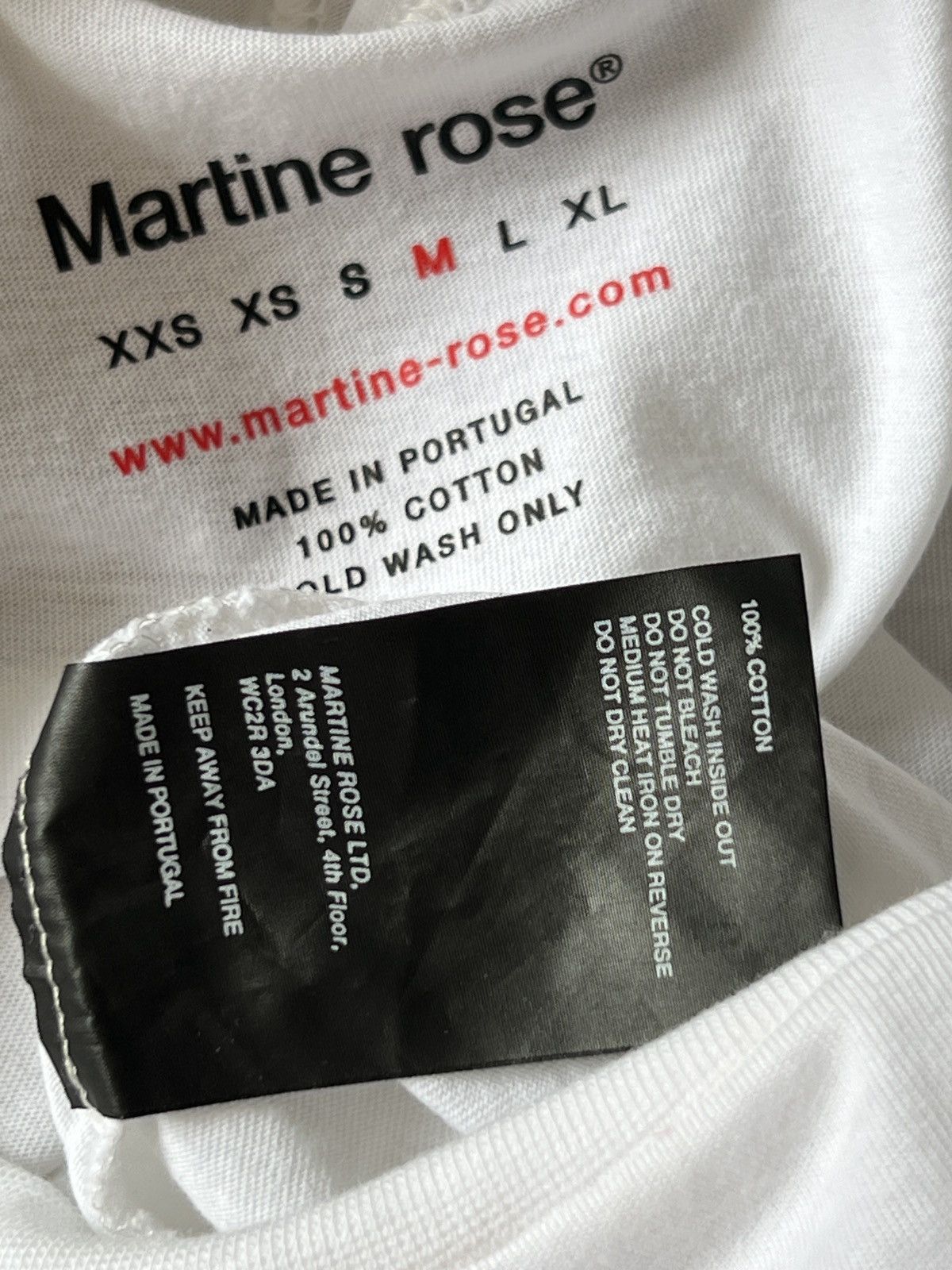 Martine Rose Martine Rose flat tshirt Size US M / EU 48-50 / 2 - 8 Thumbnail
