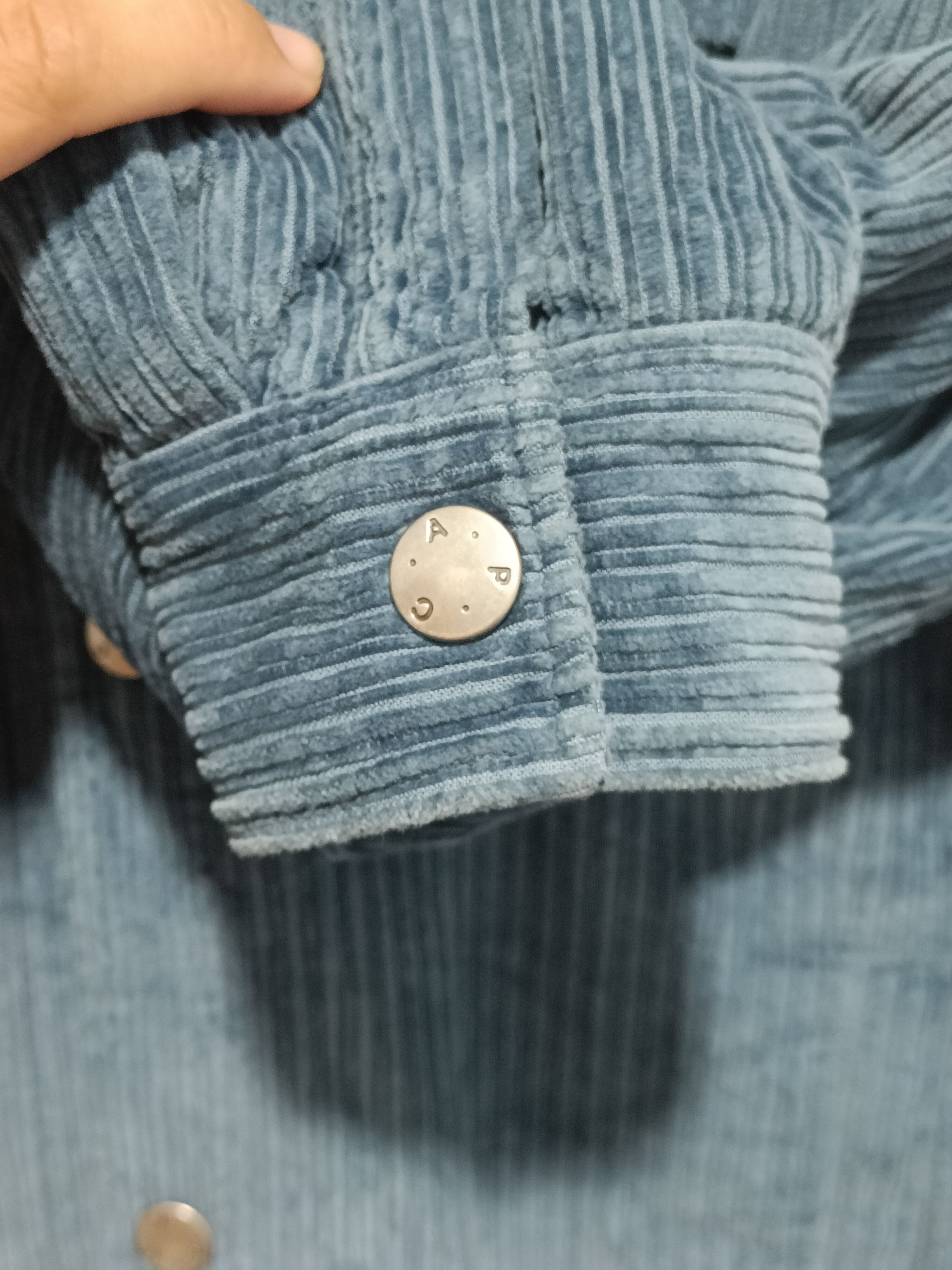 A.P.C. A.P.C Alex Cotton-Corduroy Overshirt Size US S / EU 44-46 / 1 - 8 Thumbnail