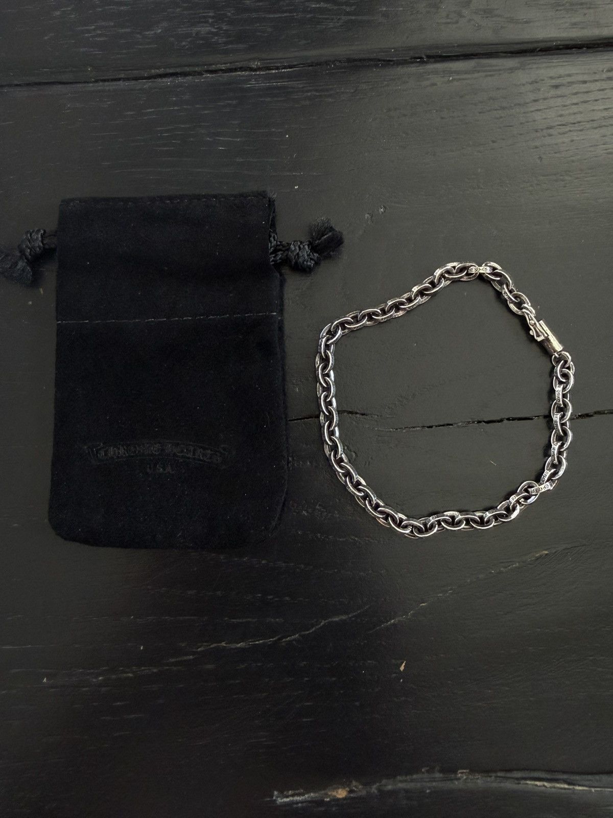 Chrome Hearts Chrome Hearts Paperchain Bracelet – 8 Inch Size ONE SIZE - 1 Thumbnail