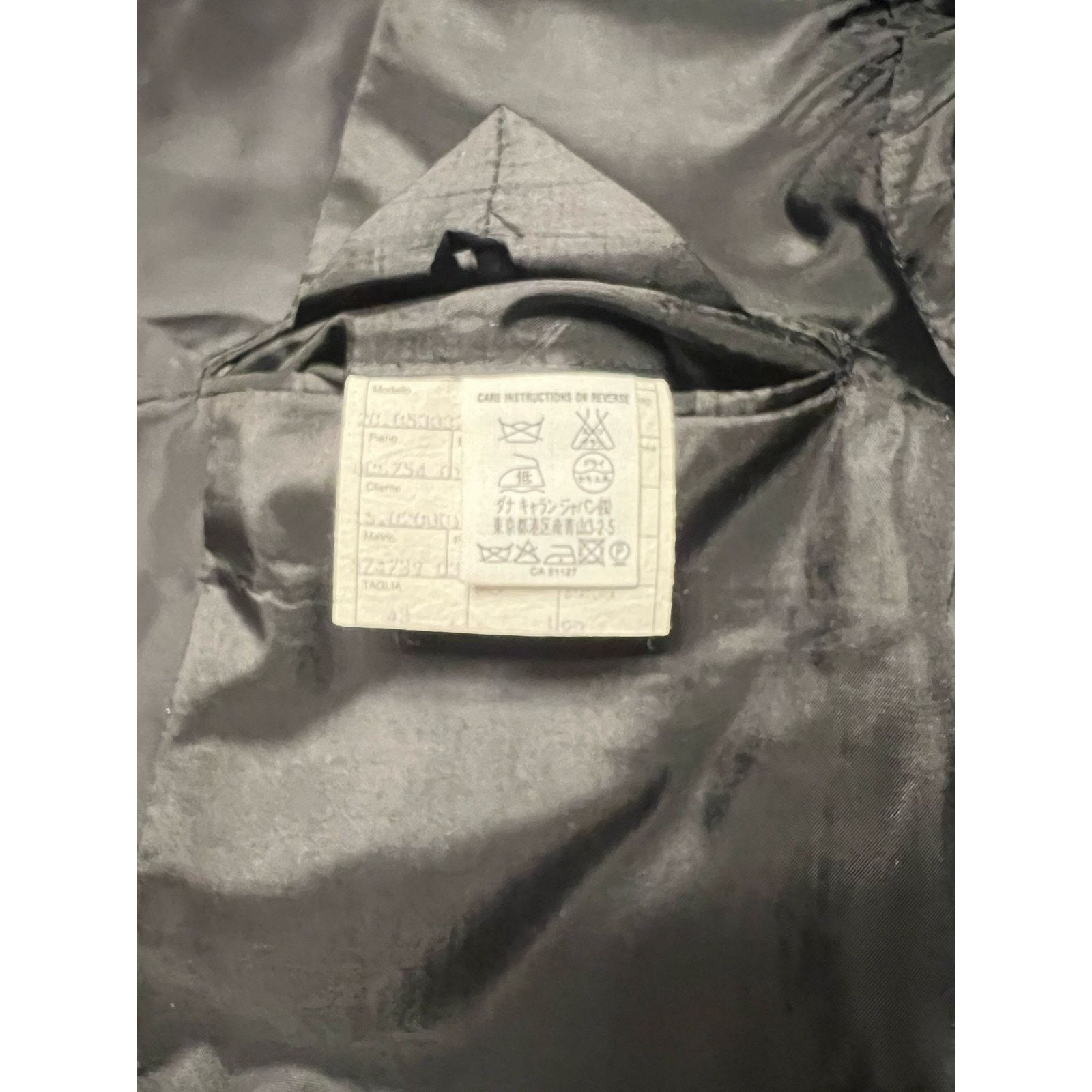 Donna Karan Donna Karan Signature Men's 43R Black 3 Button Sport Jacket Size 42L - 7 Thumbnail