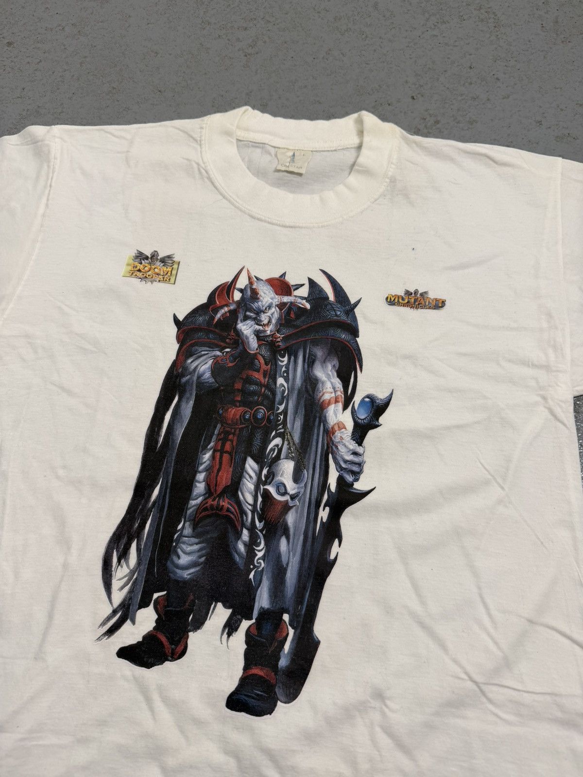 The Game Vintage 1995 Mega Dive Super Nintendo Doom Trooper Tee Size US L / EU 52-54 / 3 - 3 Thumbnail
