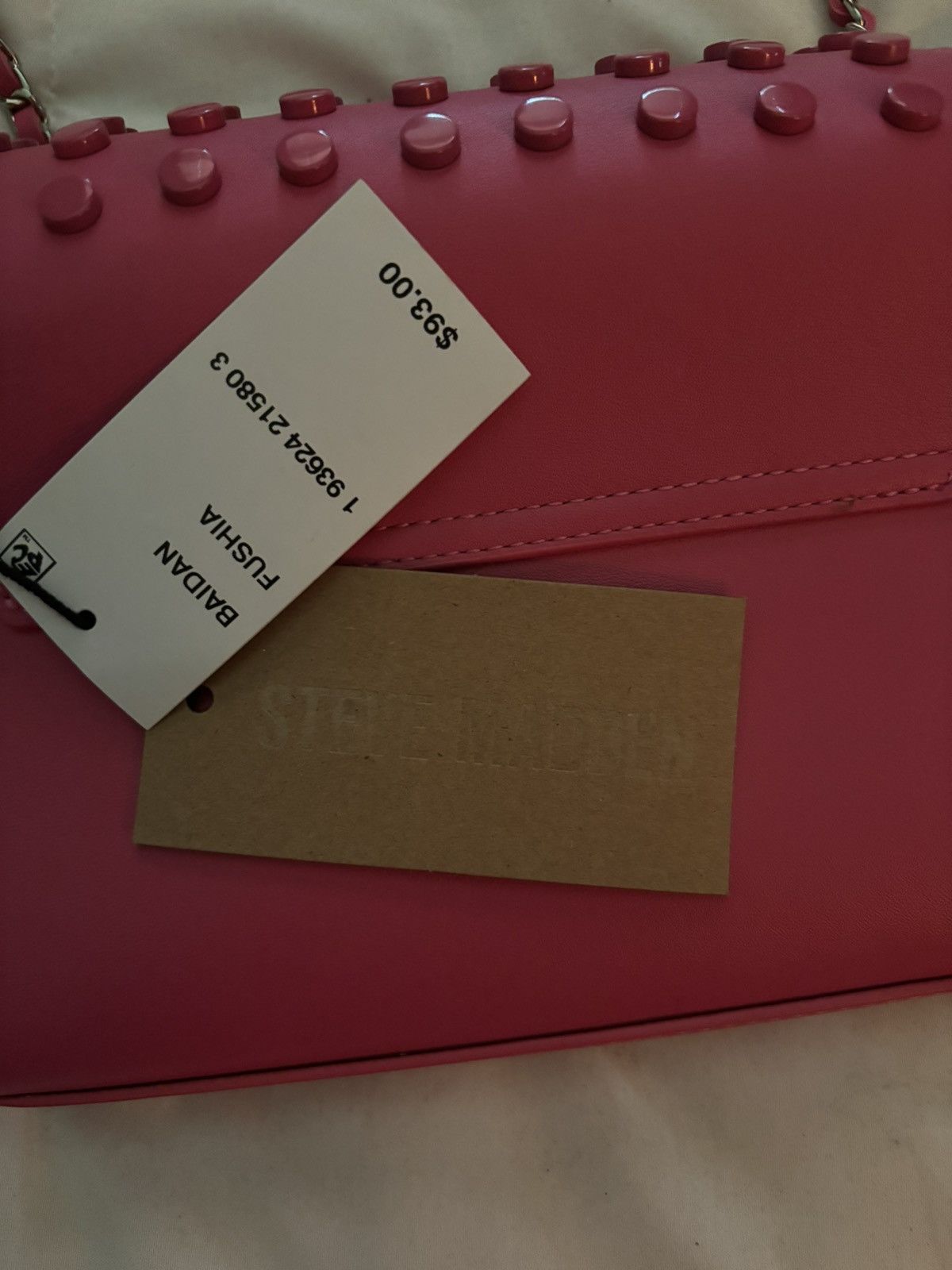 Steve Madden Brand New With Tags Steve Madden Baidan Pink Crossbody Bag Size ONE SIZE - 6 Thumbnail