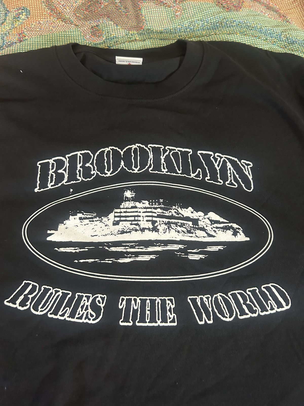 Corteiz Corteiz Alcatraz Brooklyn rules the world tee shirt XL Size US XL / EU 56 / 4 - 1 Thumbnail