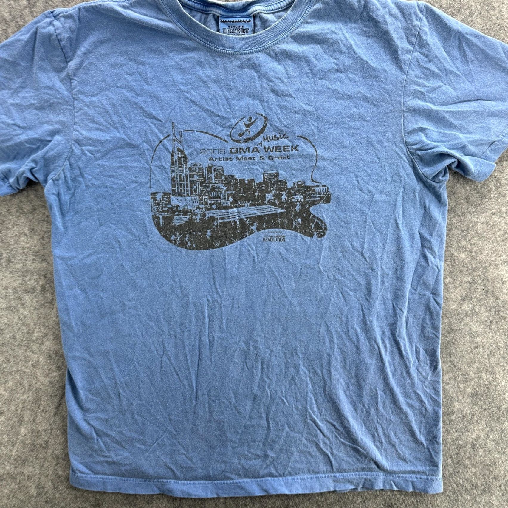 Vintage GMA Week 2006 Shirt Mens Small Blue Nashville Event Graphic Artist Meet & Greet Size US S / EU 44-46 / 1 - 3 Thumbnail