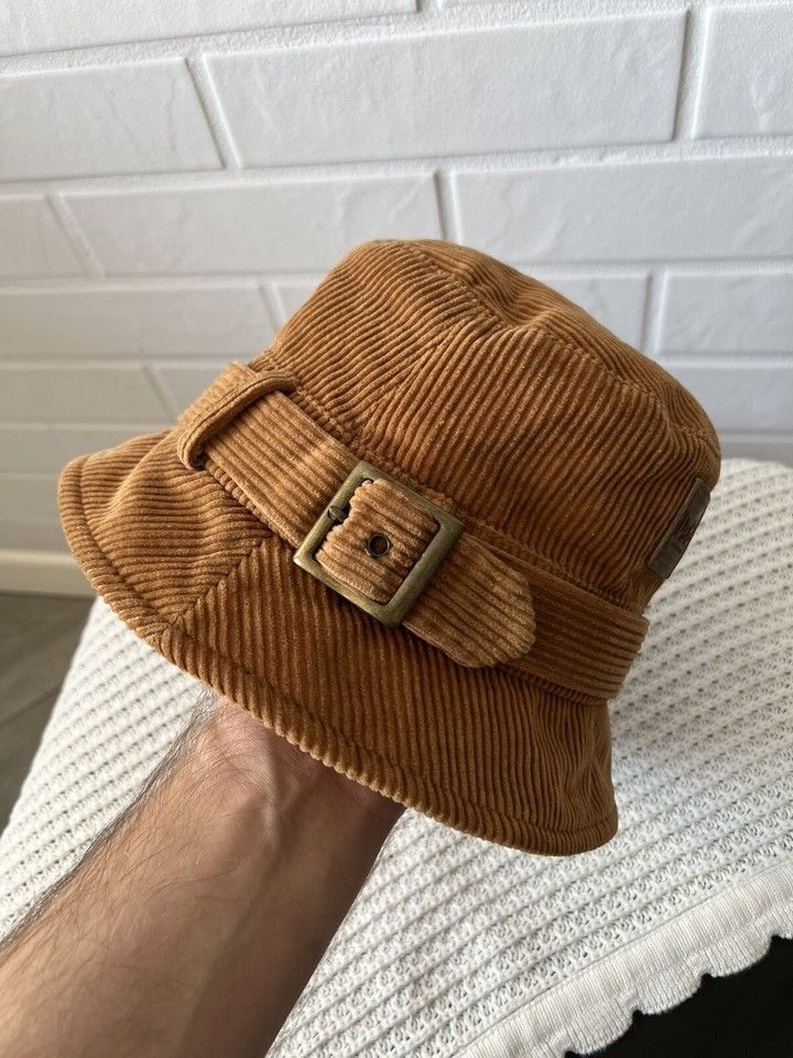 Dolce & Gabbana Dolce & Gabbana Hat Velveteen Fur Cotton Brown Size M Size ONE SIZE - 4 Thumbnail