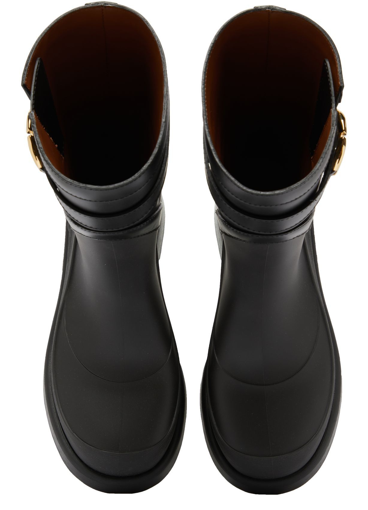 Valentino o1s22i1n0924 Vlogo Rain Boots in Black Size US 10 / IT 40 - 5 Thumbnail