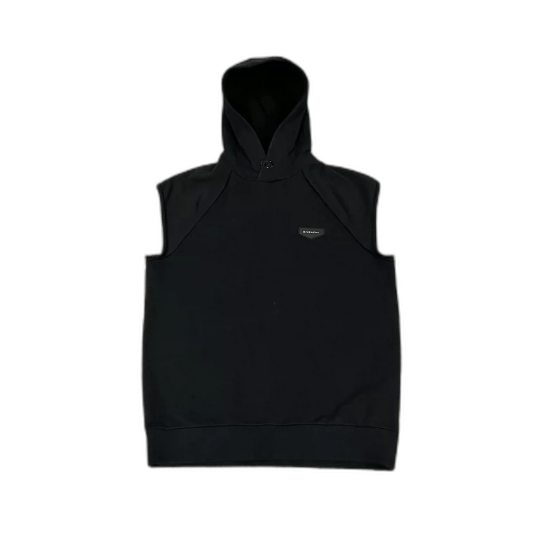 Givenchy Givenchy Sleeveless Hoodie with Logo Patch Size US XS / EU 42 / 0 - 1 Thumbnail
