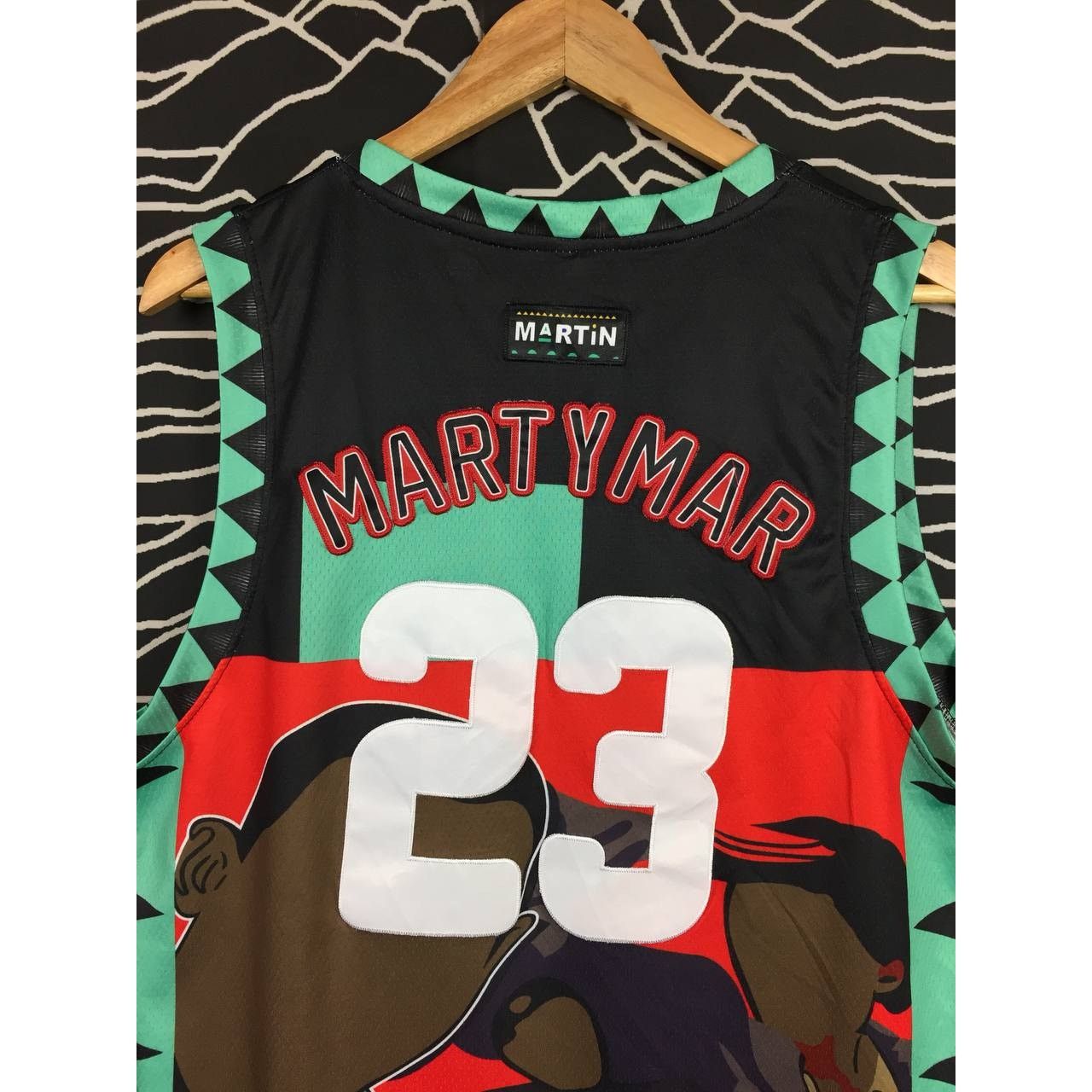 Vintage Martin Payne 90s TV Show Marty Mar #23 Basketball Jersey Size US M / EU 48-50 / 2 - 7 Thumbnail