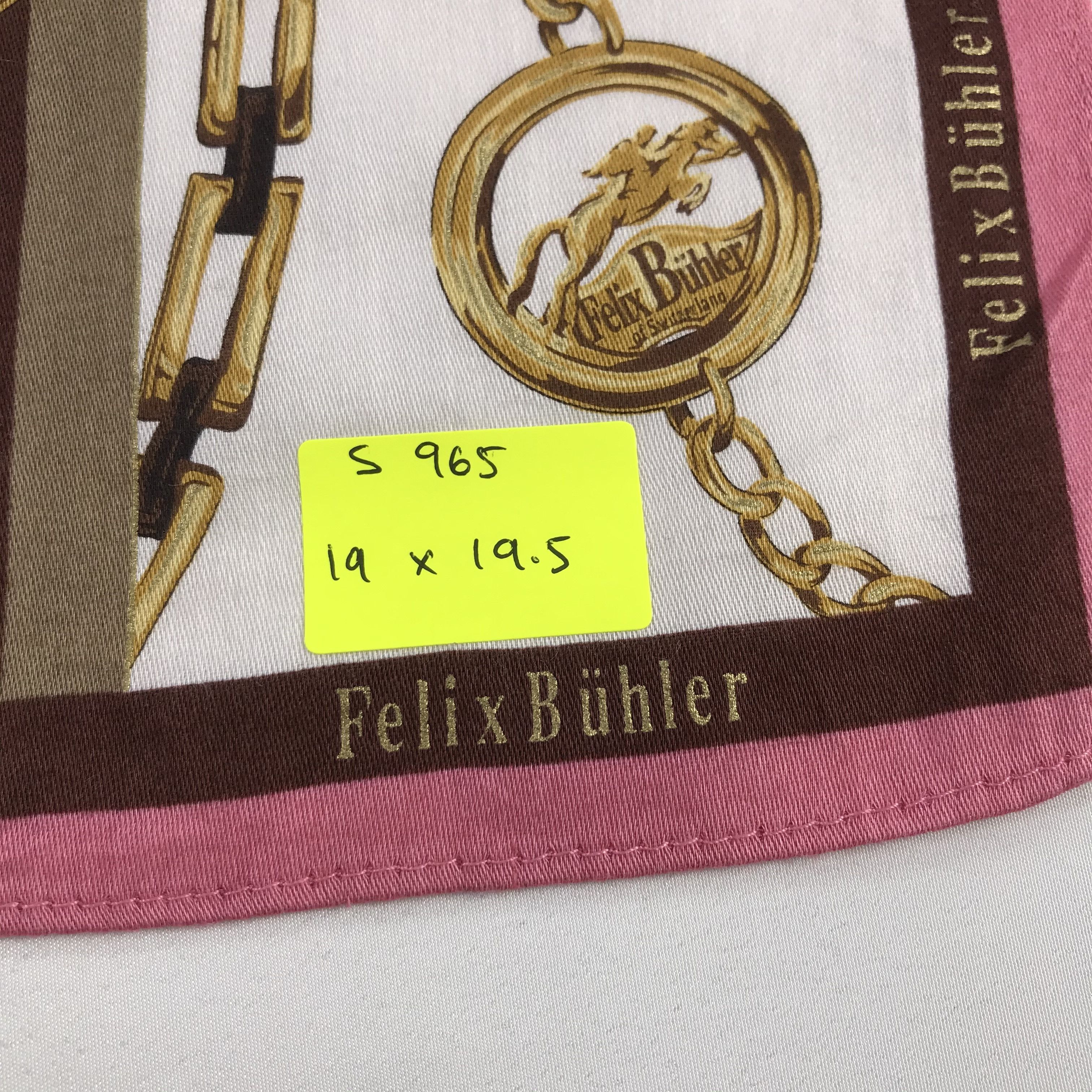 Vintage Felix Buhler Bandana / Handkerchief / Neckerchief - S965 Size ONE SIZE - 5 Thumbnail