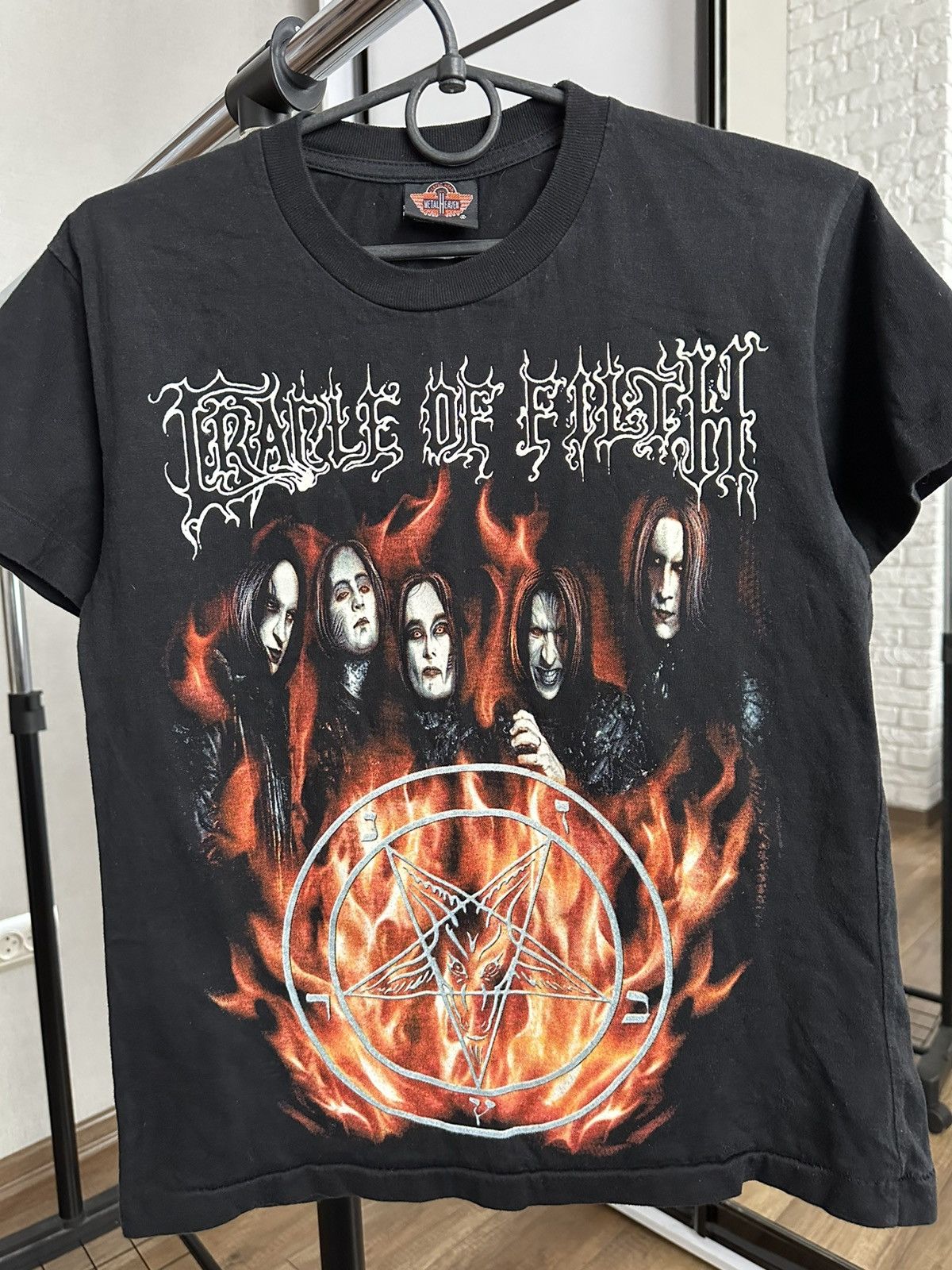 Band Tees Cradle Of Filth Vintage Rock Band T-Shirt Tee 90s Size US S / EU 44-46 / 1 - 4 Thumbnail