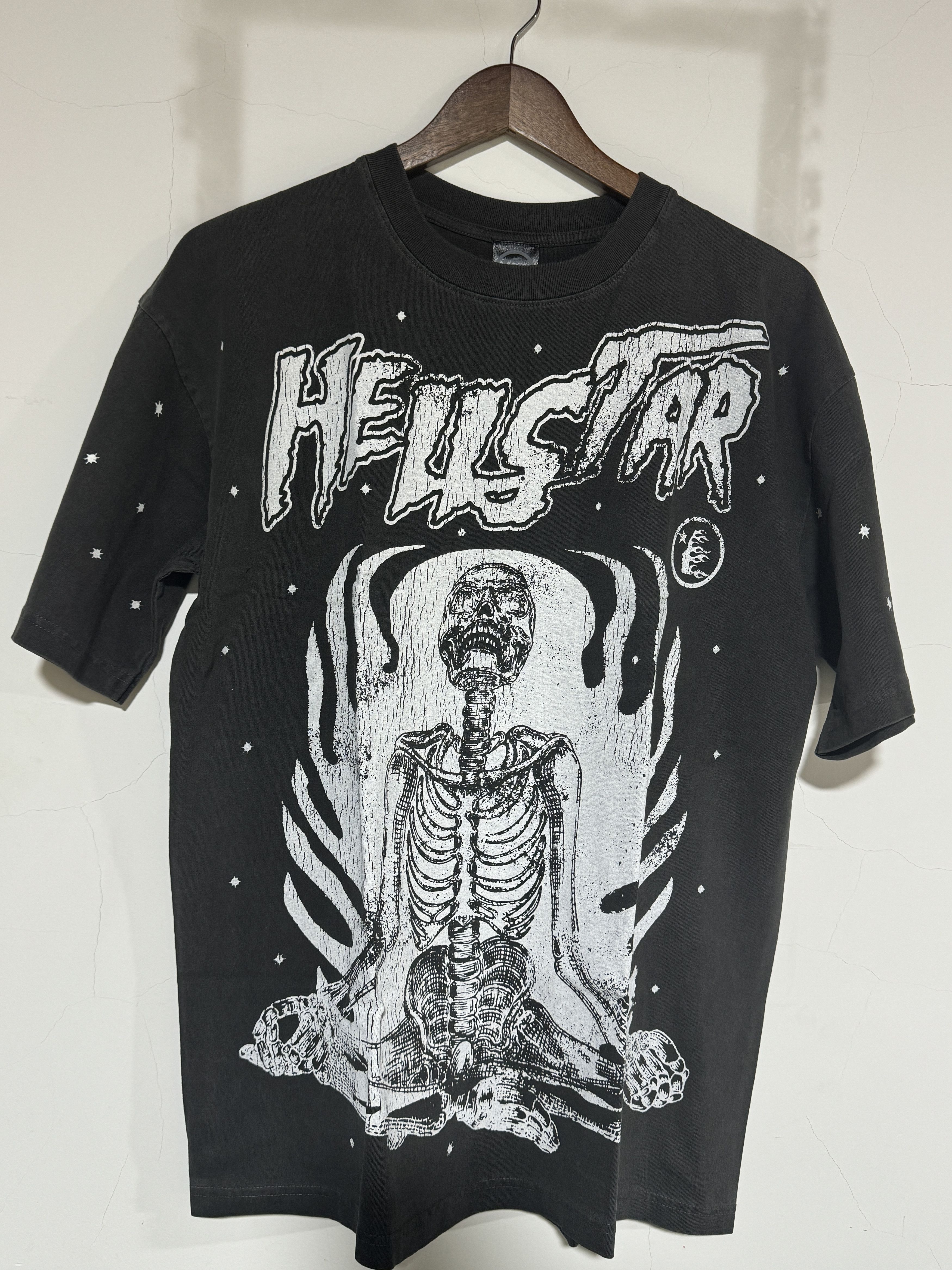 HELLSTAR Hellstar Inner Peace Vintage Black Tee Size US M / EU 48-50 / 2 - 1 Thumbnail