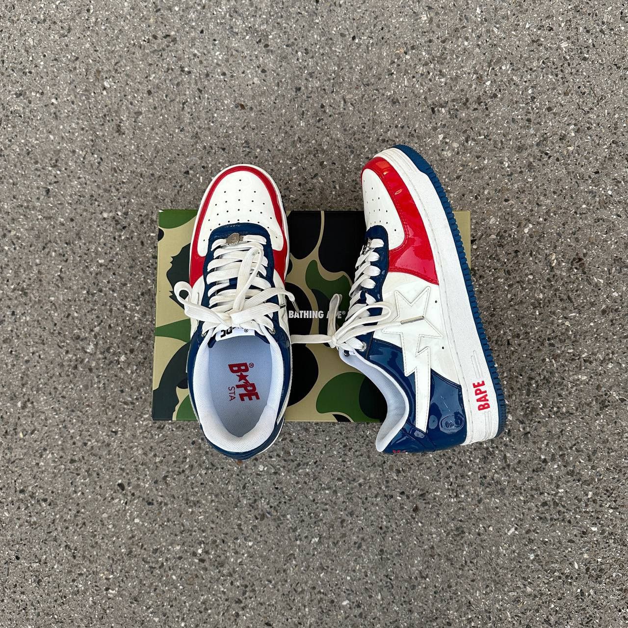 Bape Bape Sta Frankreich Size US 12 / EU 45 - 4 Thumbnail