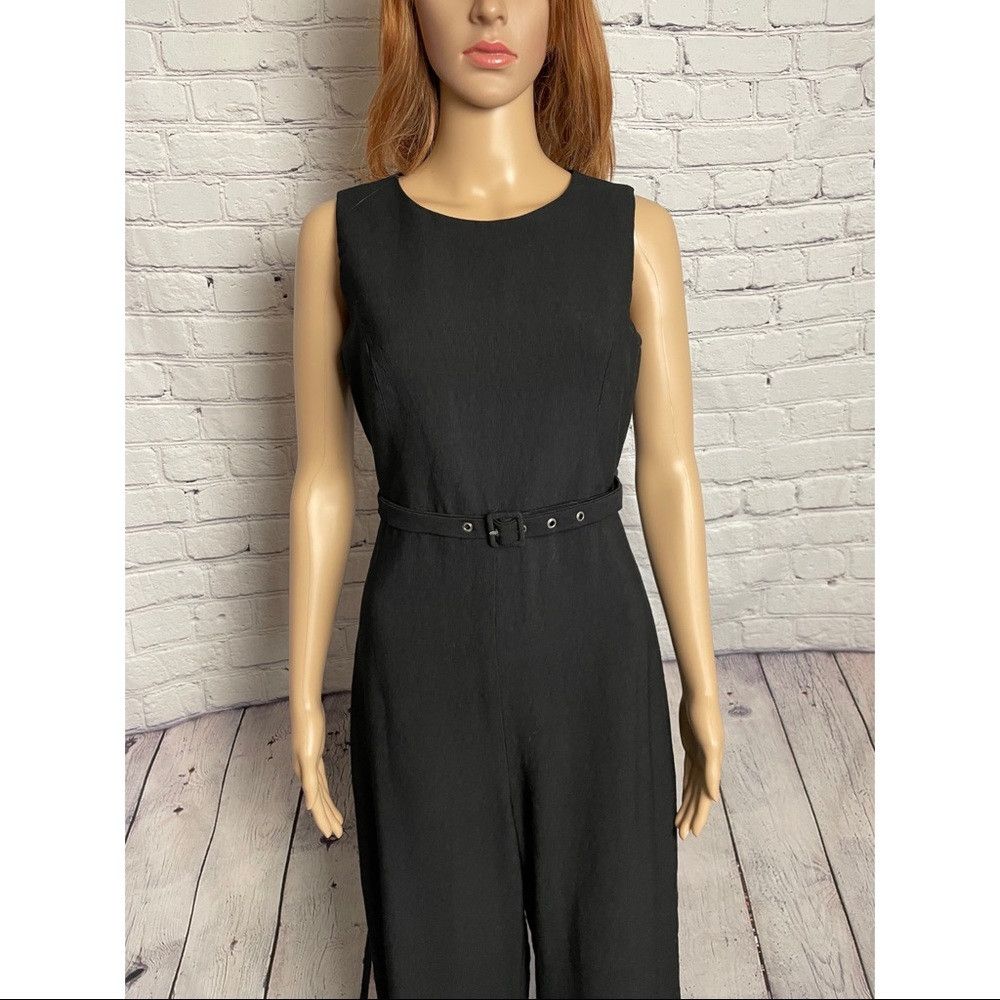 Other NWT New Bardot Belted Jumpsuit Black Size 6 Size 28" / US 6 / IT 42 - 9 Thumbnail
