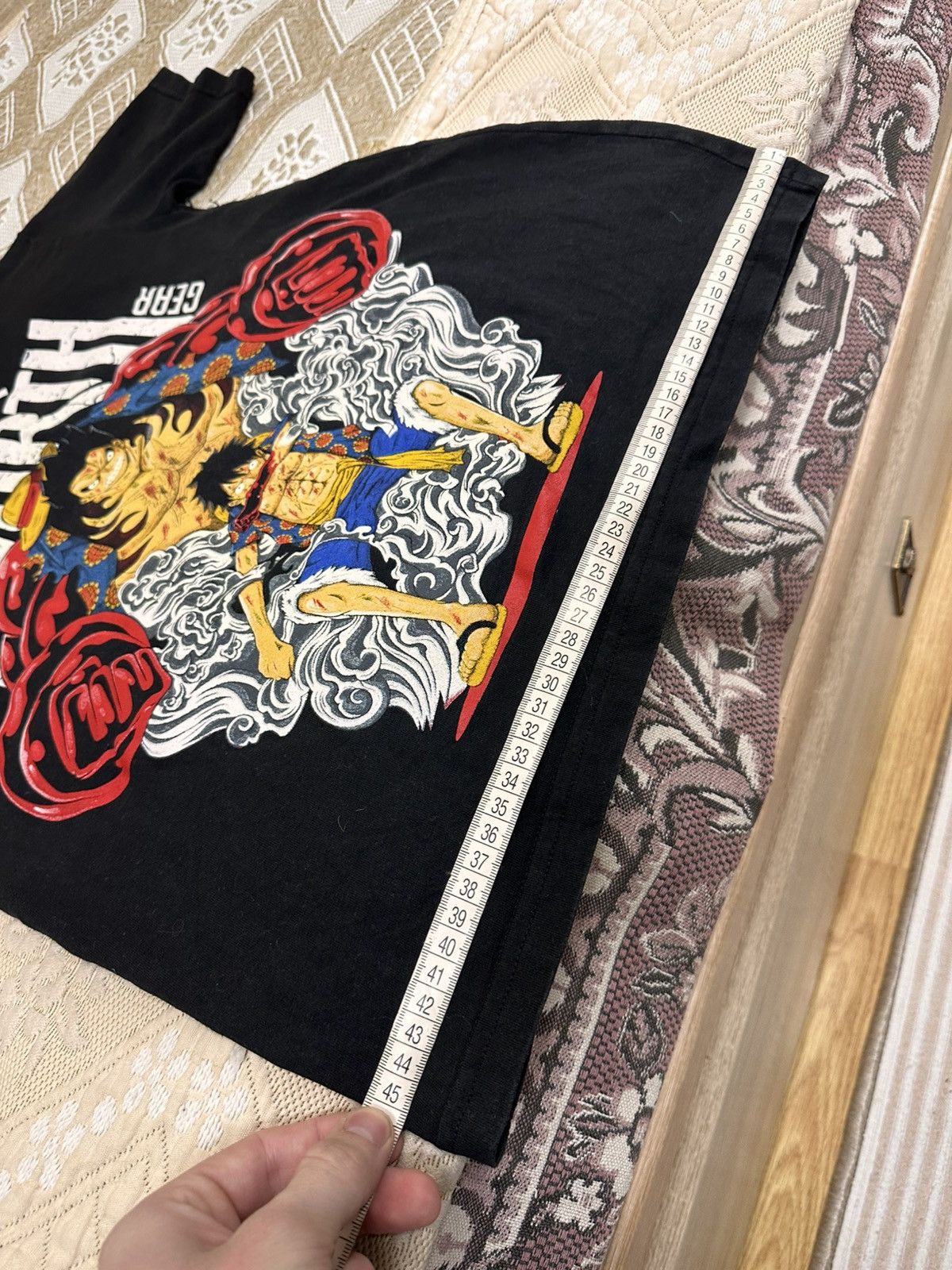 Anime 🔥 One Piece Gear Forth Monkey Luffy Anime Vintage T Shirt Size US S / EU 44-46 / 1 - 11 Thumbnail
