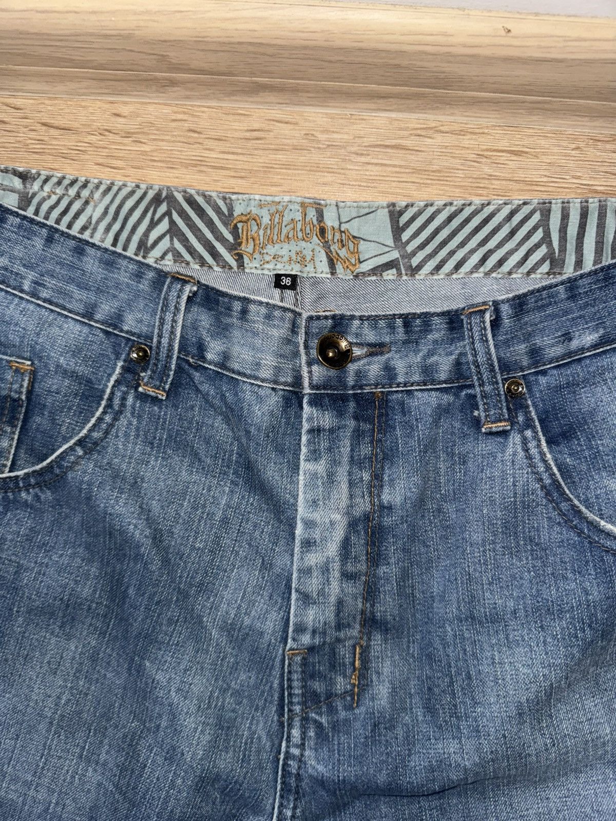 Billabong × Vintage vintage billabong small logo denim y2k jeans Size US 36 / EU 52 - 2 Thumbnail