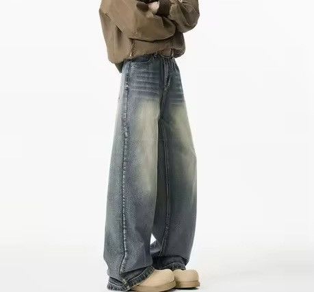 Japanese Brand Men's distressed hippie trendy flared jeans Size US 33 - 6 Thumbnail
