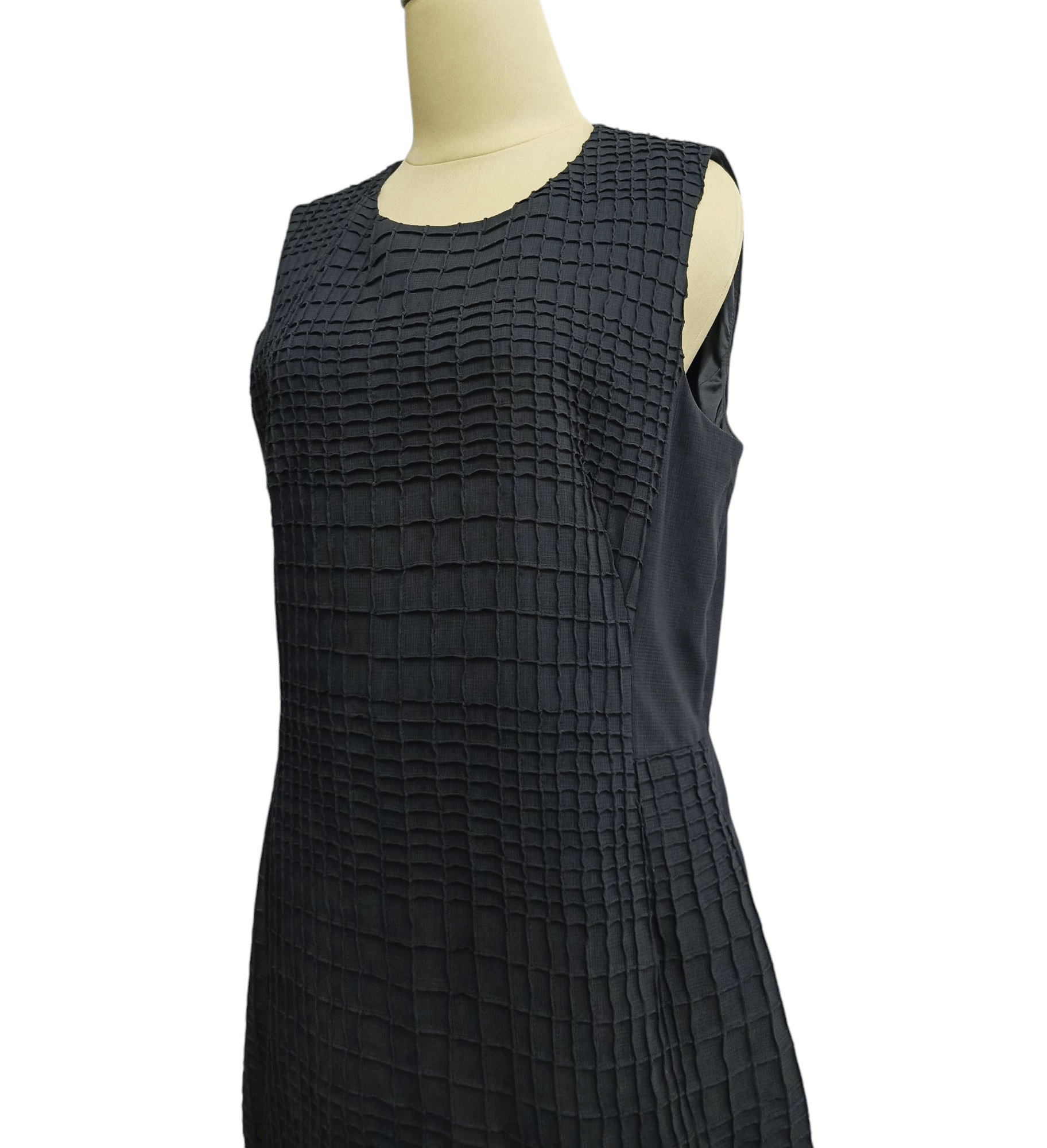 Akris AKRIS Textured Light Wool Sleeveless Dress Size M / US 6-8 / IT 42-44 - 5 Thumbnail