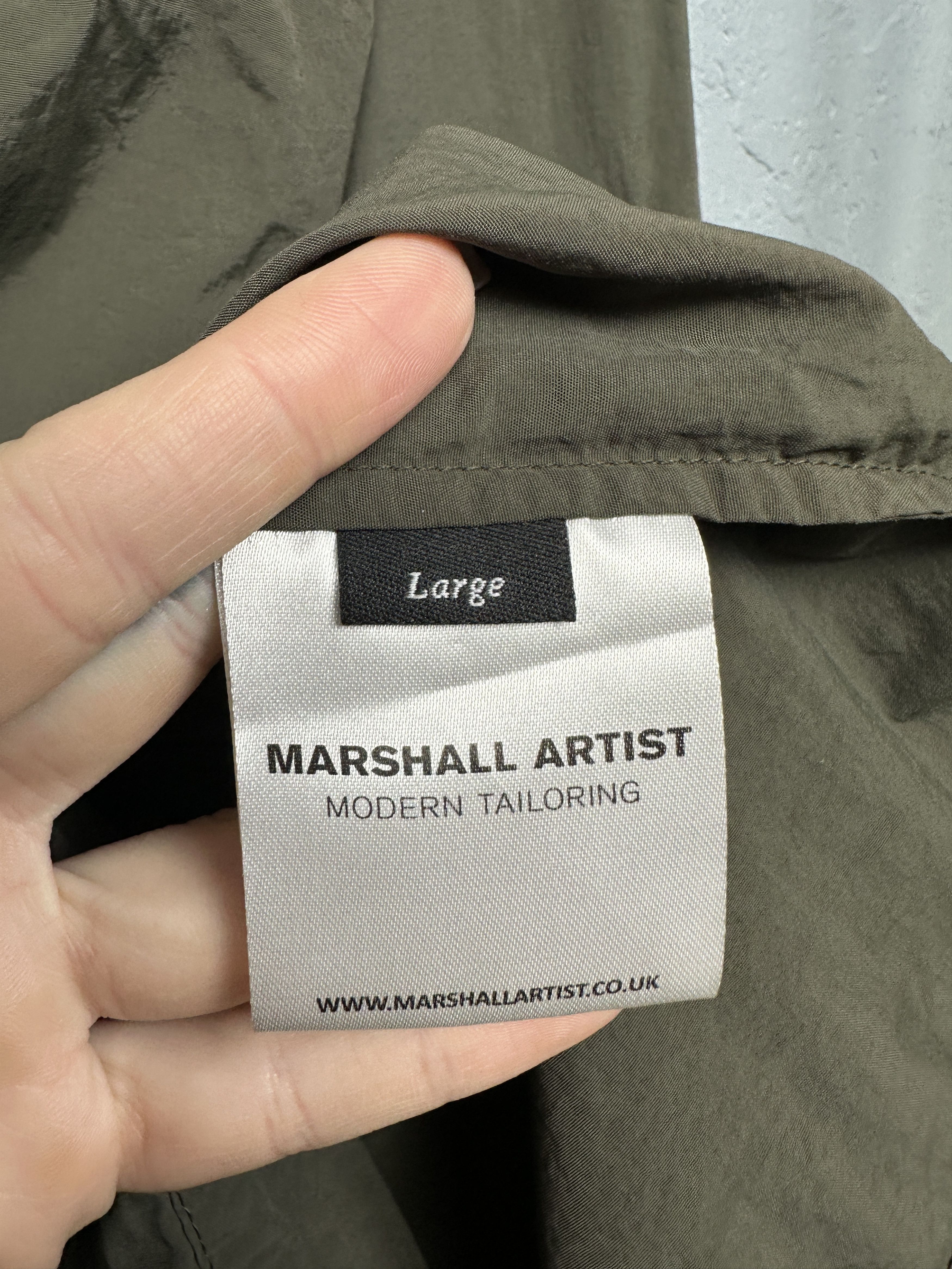 Marshall Artist Marshall Artist Mens Nylon Overshirt Jacket Size US L / EU 52-54 / 3 - 6 Thumbnail