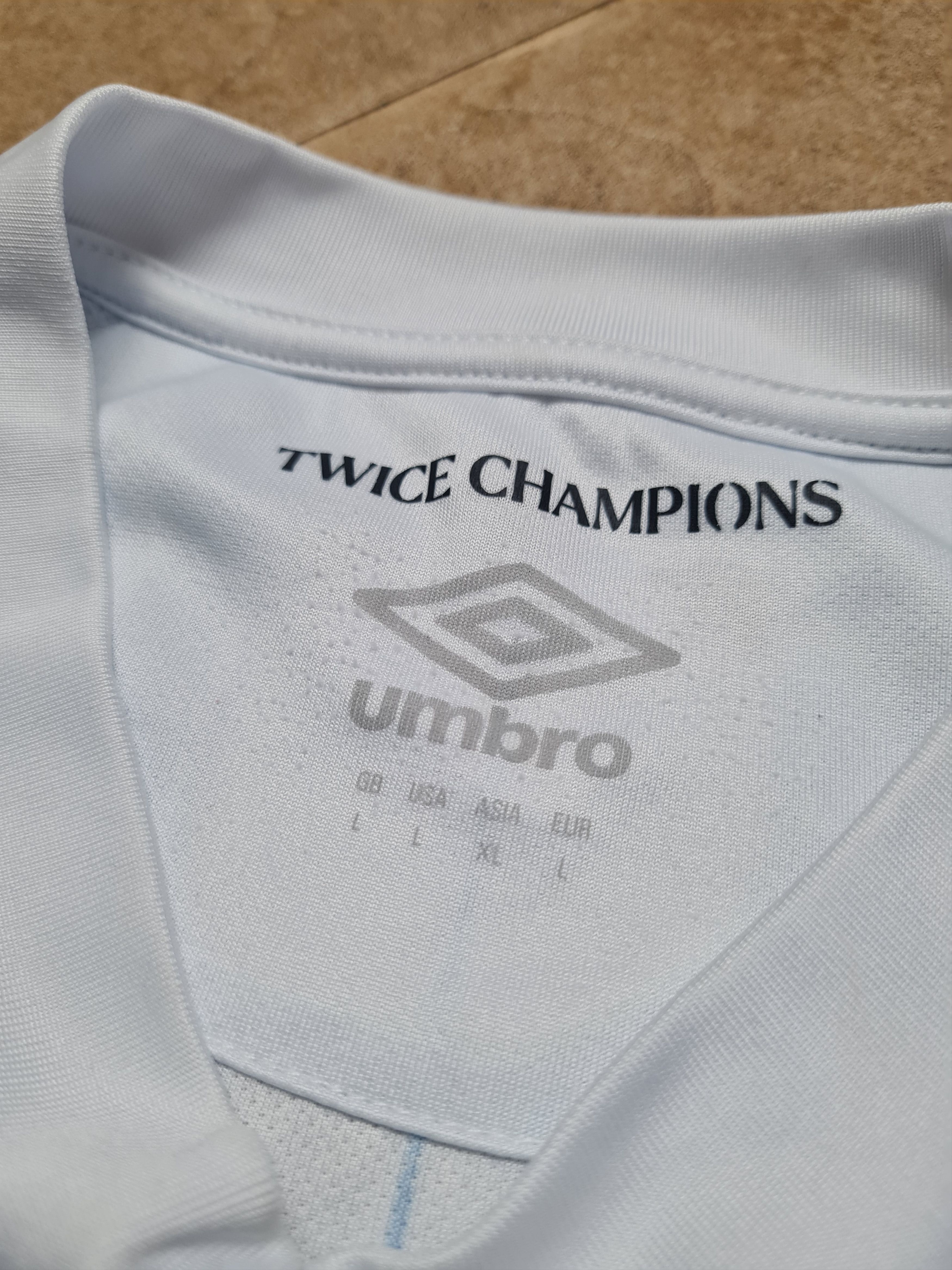 Umbro Huddersfield Town Home Shirt 2024/25 Umbro Mens Blue White Size US L / EU 52-54 / 3 - 17 Thumbnail
