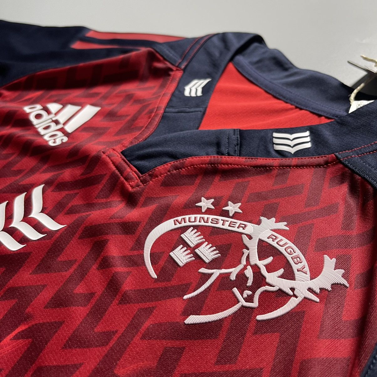 Adidas × Vintage NWT MUNSTER RUGBY ADIDAS 2022/2023 PLAYER ISSUE JERSEY Size US M / EU 48-50 / 2 - 5 Thumbnail