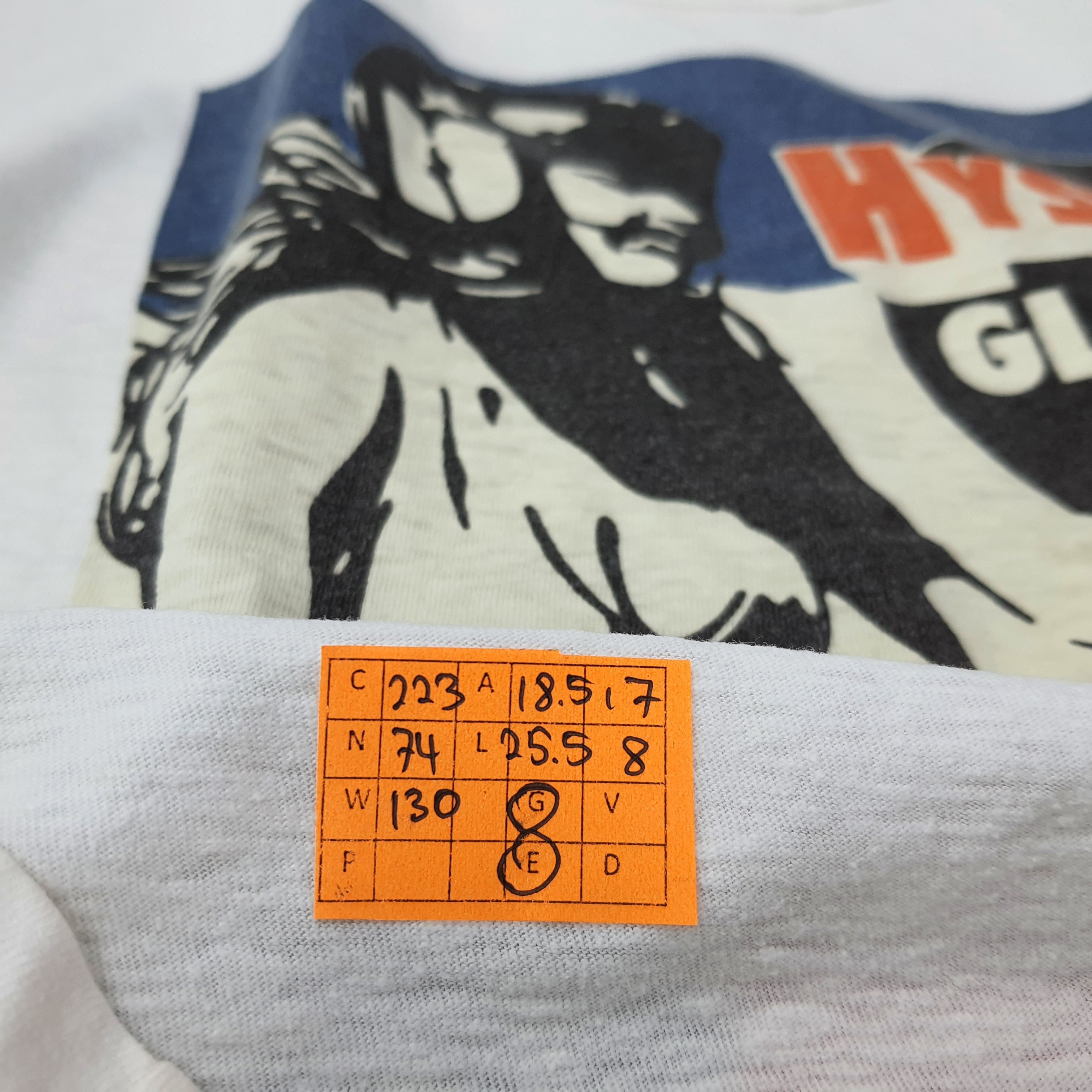 Hysteric Glamour Vintage Hysteric Glamour Japanese Brand Tshirt C223N74 Size US S / EU 44-46 / 1 - 9 Thumbnail