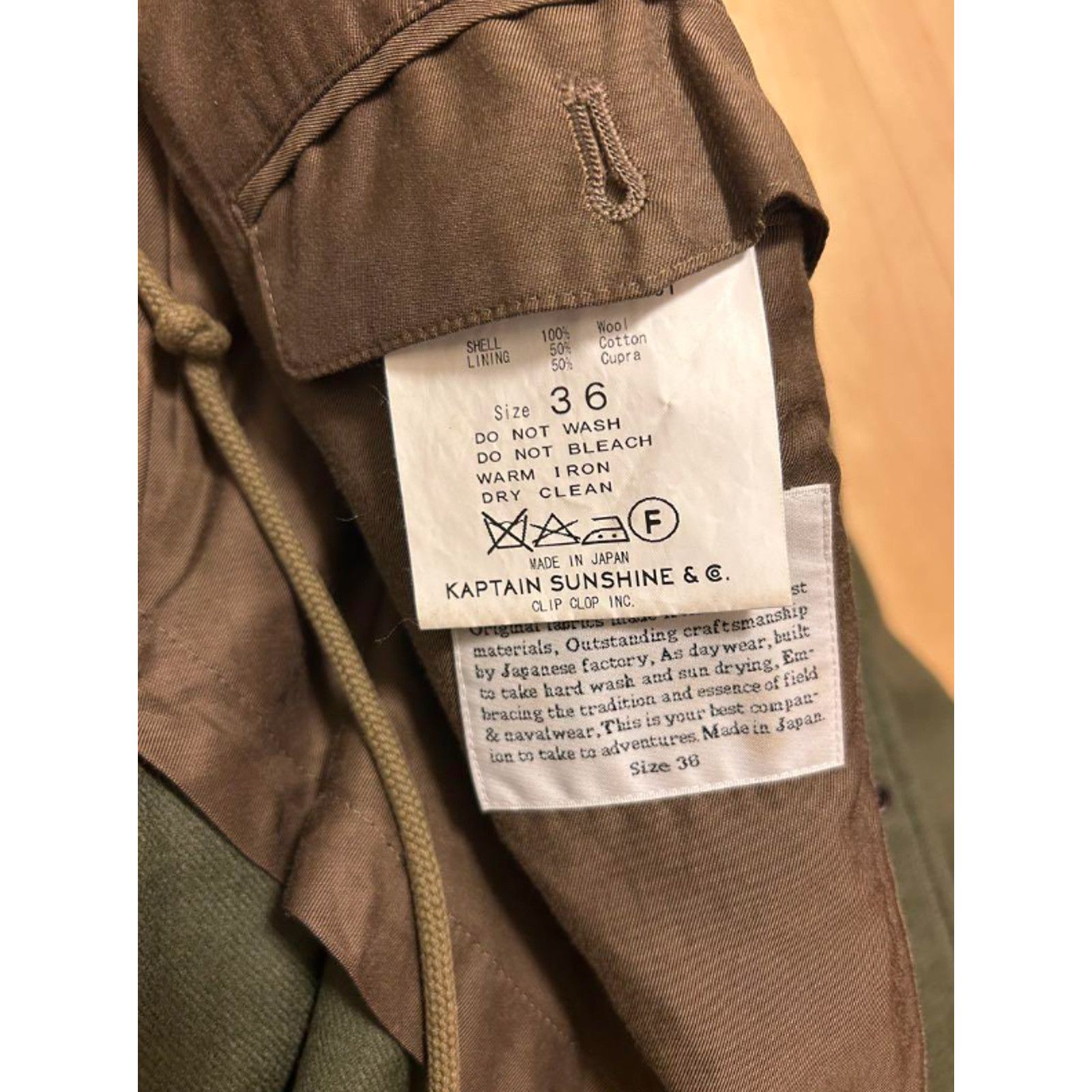 Kaptain Sunshine Kaptain Sunshine x SHIPS Mods Coat (M-51) – Super 100’s Wool Size US S / EU 44-46 / 1 - 4 Thumbnail