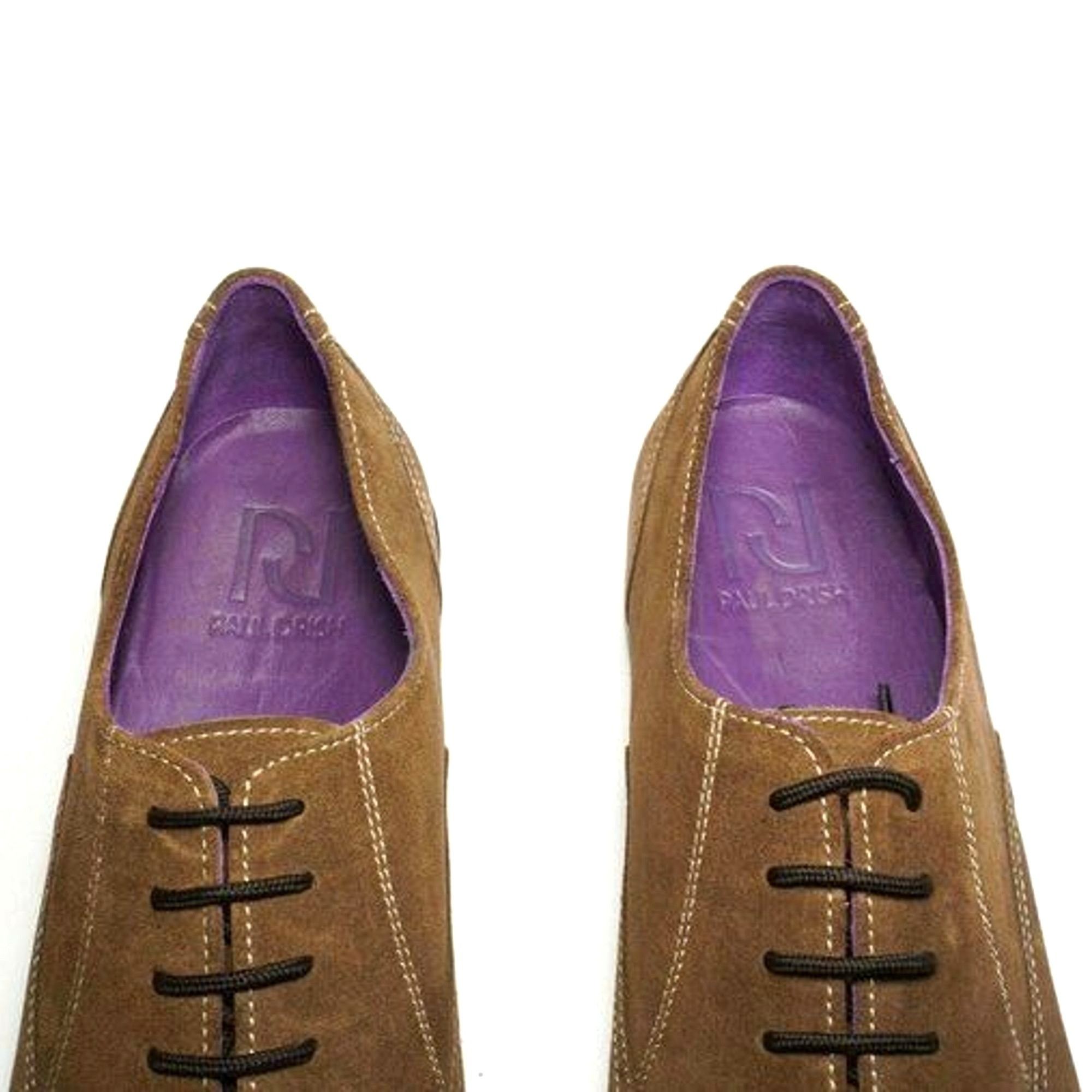 Other NEW Paul Drish Brown Suede Dress Shoes Mens 11 Leather Medal Size US 11 / EU 44 - 8 Thumbnail