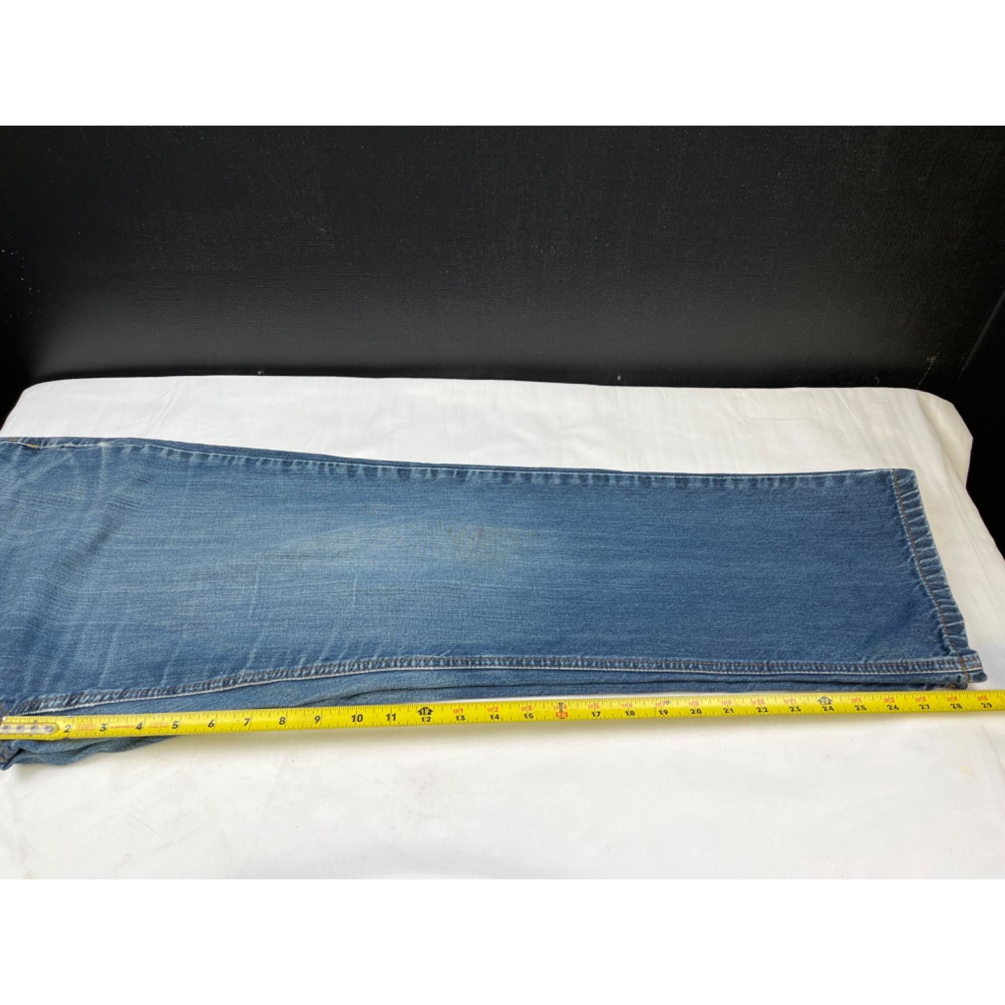Tommy Hilfiger Tommy Hilfiger Women's Blue Jeans/Straight Leg Sz 14R SKU 44 Size 36" / US 14 / IT 50 - 9 Thumbnail