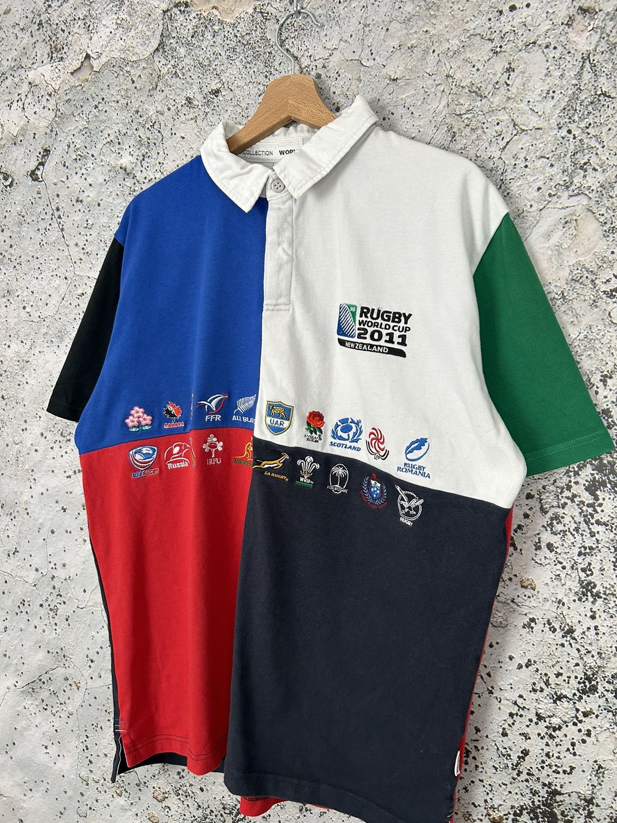 Vintage Vintage Rugby Jersey Polo Sportswear Streetwear Rare Size US XL / EU 56 / 4 - 2 Thumbnail